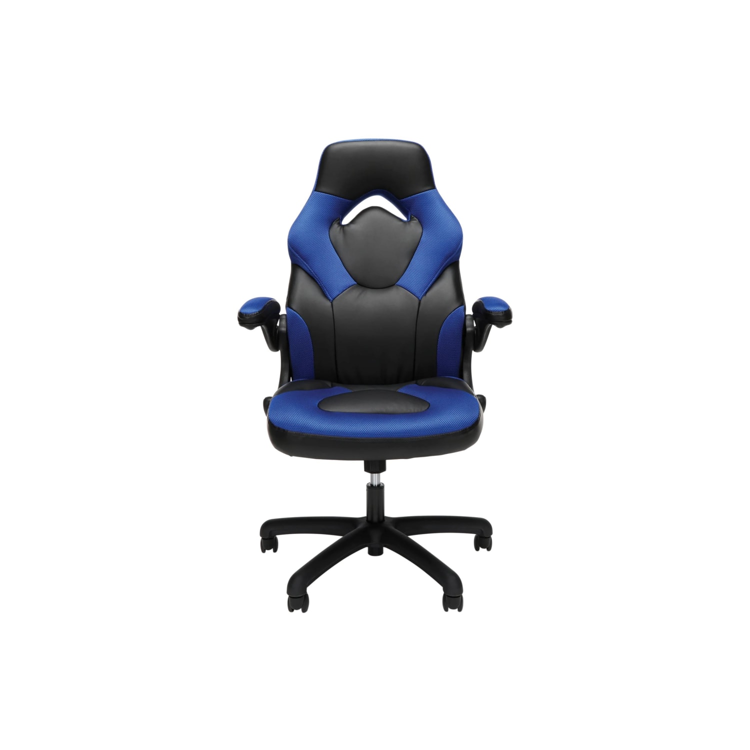 Respawn Racing Style Ergonomic Bonded Leather Computer Gaming Chair, Blue - Image 7