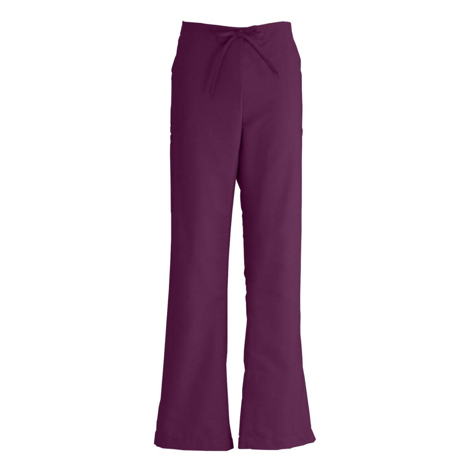 Medline ComfortEase Polyester/Cotton Modern Fit Ladies Tall Cargo Scrub Pants, Large, Wine - Image 3