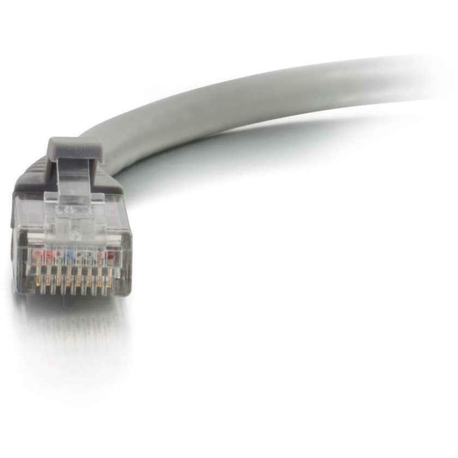 C2G 12ft Cat6 Snagless Unshielded (UTP) Network Patch Ethernet Cable-Gray - Category 6 for Network Device - RJ-45 Male - RJ-45 Male - 12ft - Gray - Image 3