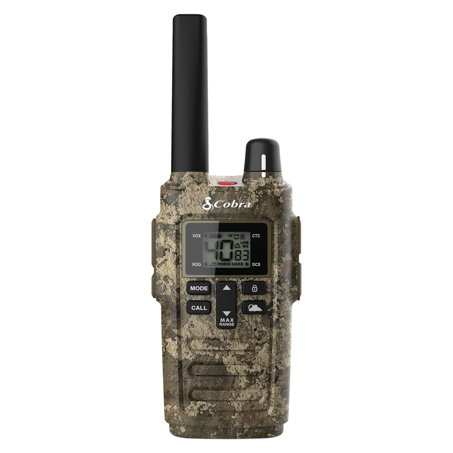 Cobra 32-Mile-Range Weather-Resistant 2-Way Radios, Camouflage, 2-Pack, RX380 - Image 3
