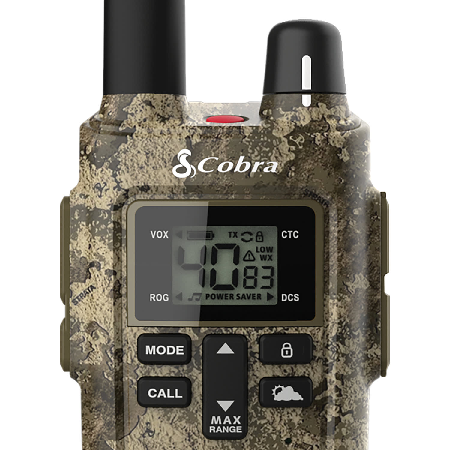 Cobra 32-Mile-Range Weather-Resistant 2-Way Radios, Camouflage, 2-Pack, RX380 - Image 4