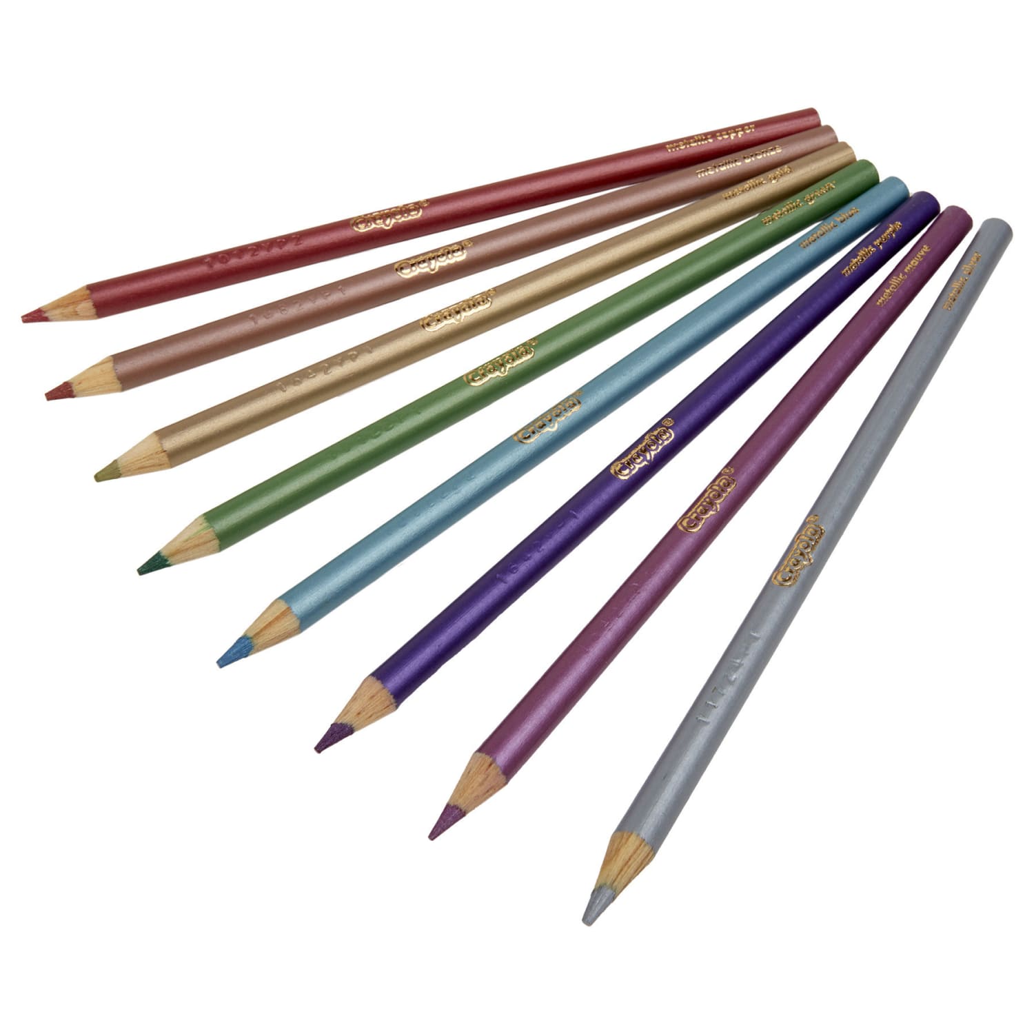 Crayola Colored Pencils, Metallic, 8 Pencils Per Pack, Bundle Of 6 Packs - Image 5