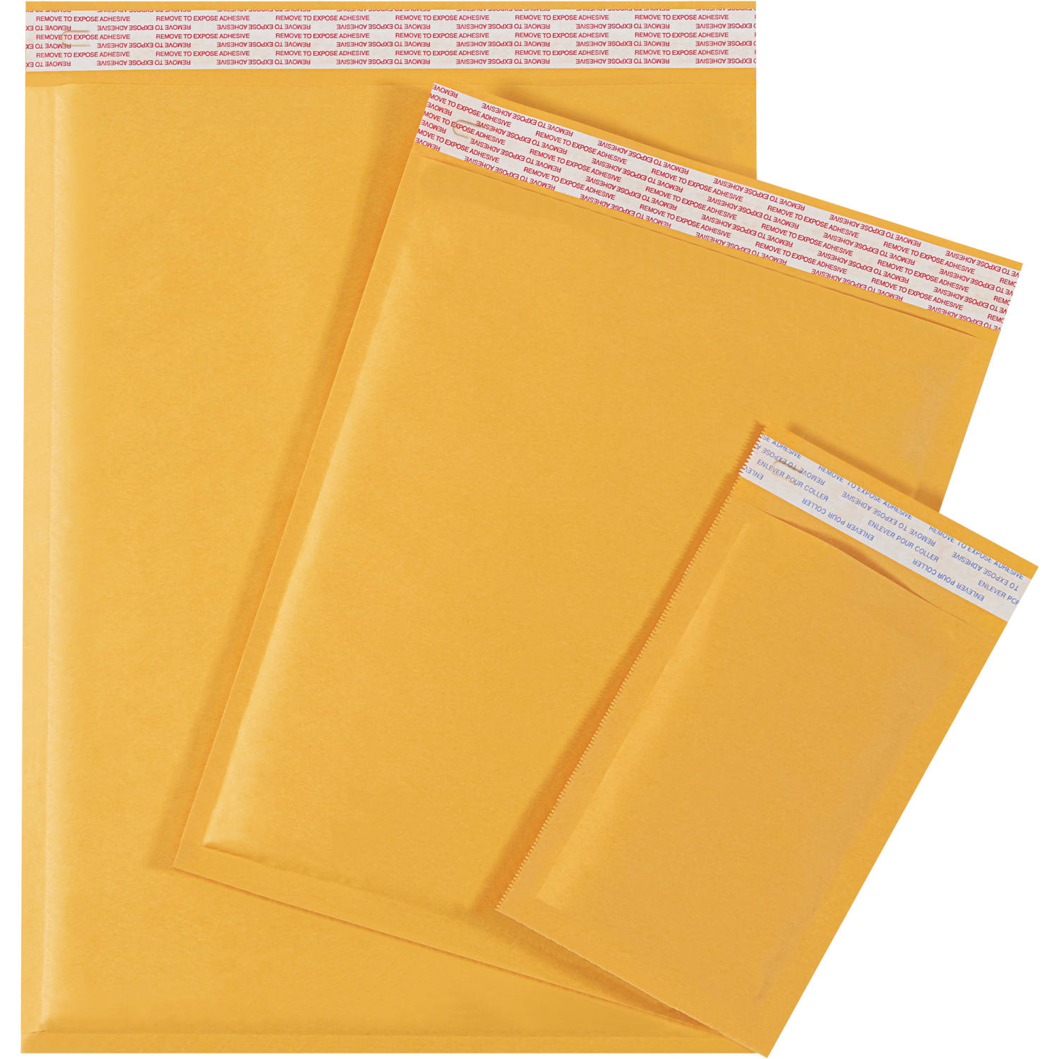 Partners Brand Kraft EZ Open Tear-Tab Bubble Mailers, #0, 6in x 10in, Pack Of 250 - Image 6