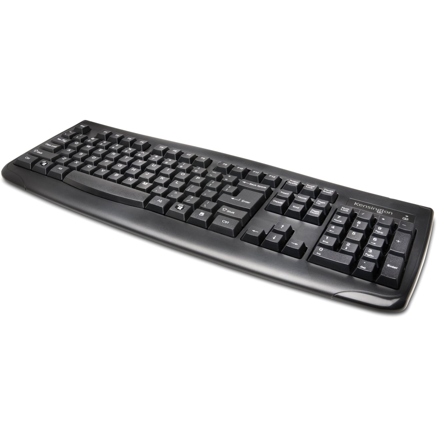 Kensington Pro Fit Wireless Keyboard - Black - Wireless Connectivity - RF - USB Interface - QWERTY Layout - Computer - Membrane Keyswitch - Black - Image 4