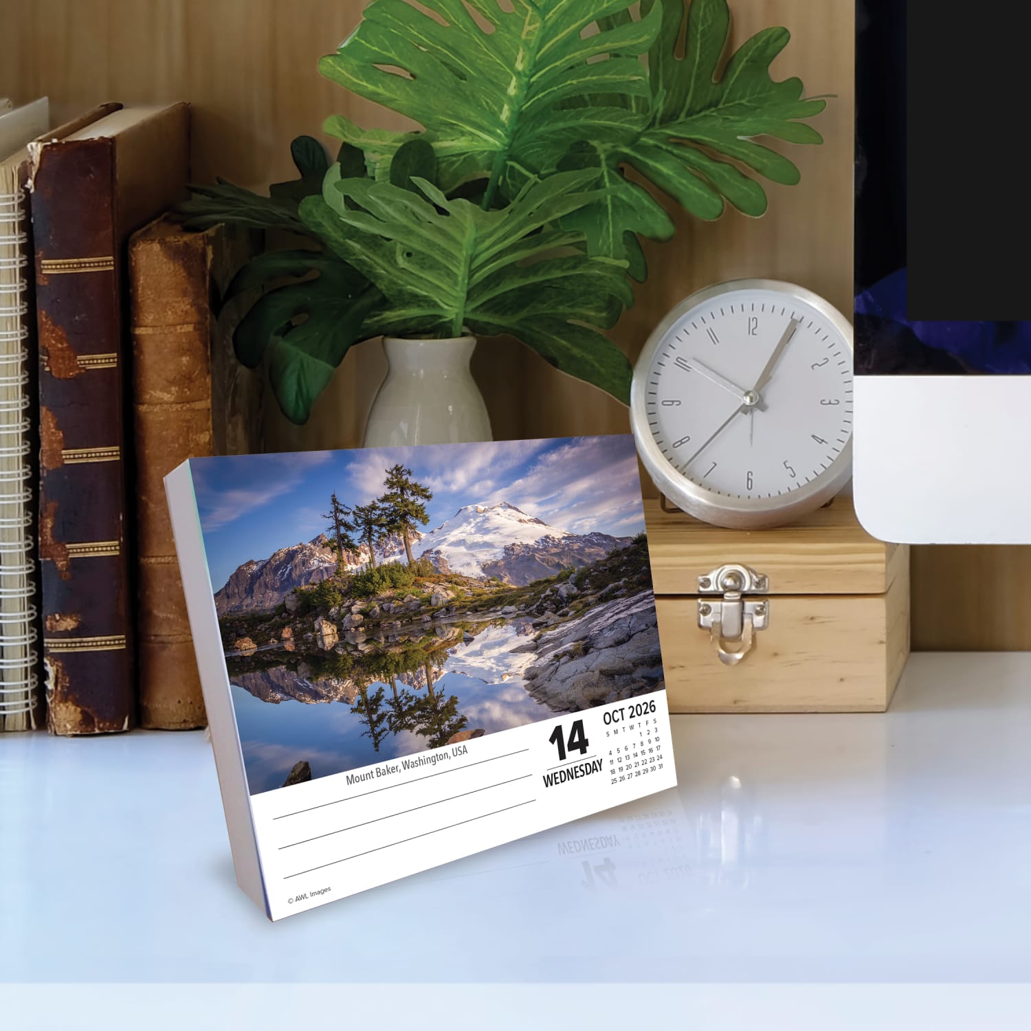 2026 Willow Creek Press Page-A-Day Daily Desk Calendar, 6-1/4in x 5-1/2in, Wanderlust, January To December, 54482 - Image 3