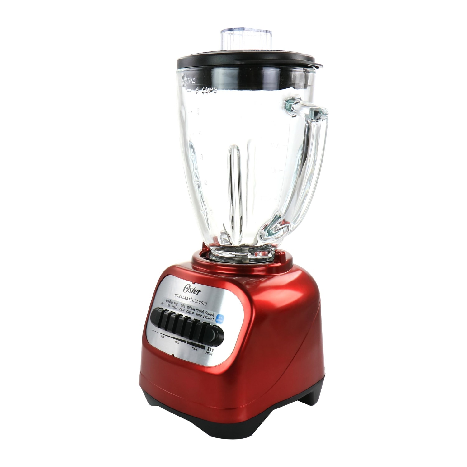 Oster Classic Series 8-Speed Blender With Smoothie Cup, Red - Image 4