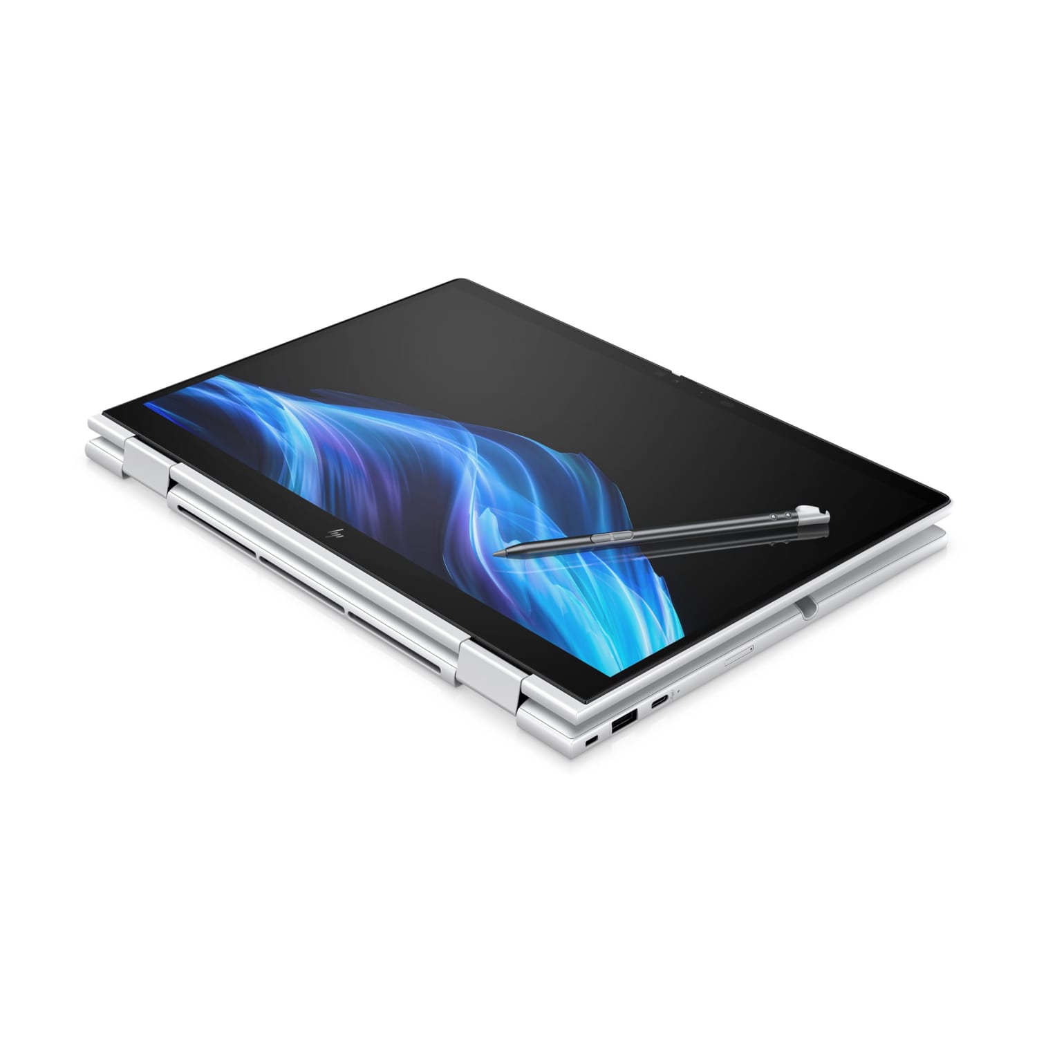 HP EliteBook 8 Flip G1i 13.3in Convertible 2 in 1 Notebook, WUXGA, Intel Core Ultra 5 235U, vPro Technology, 32 GB, 512 GB SSD, Glacier Silver - Image 3