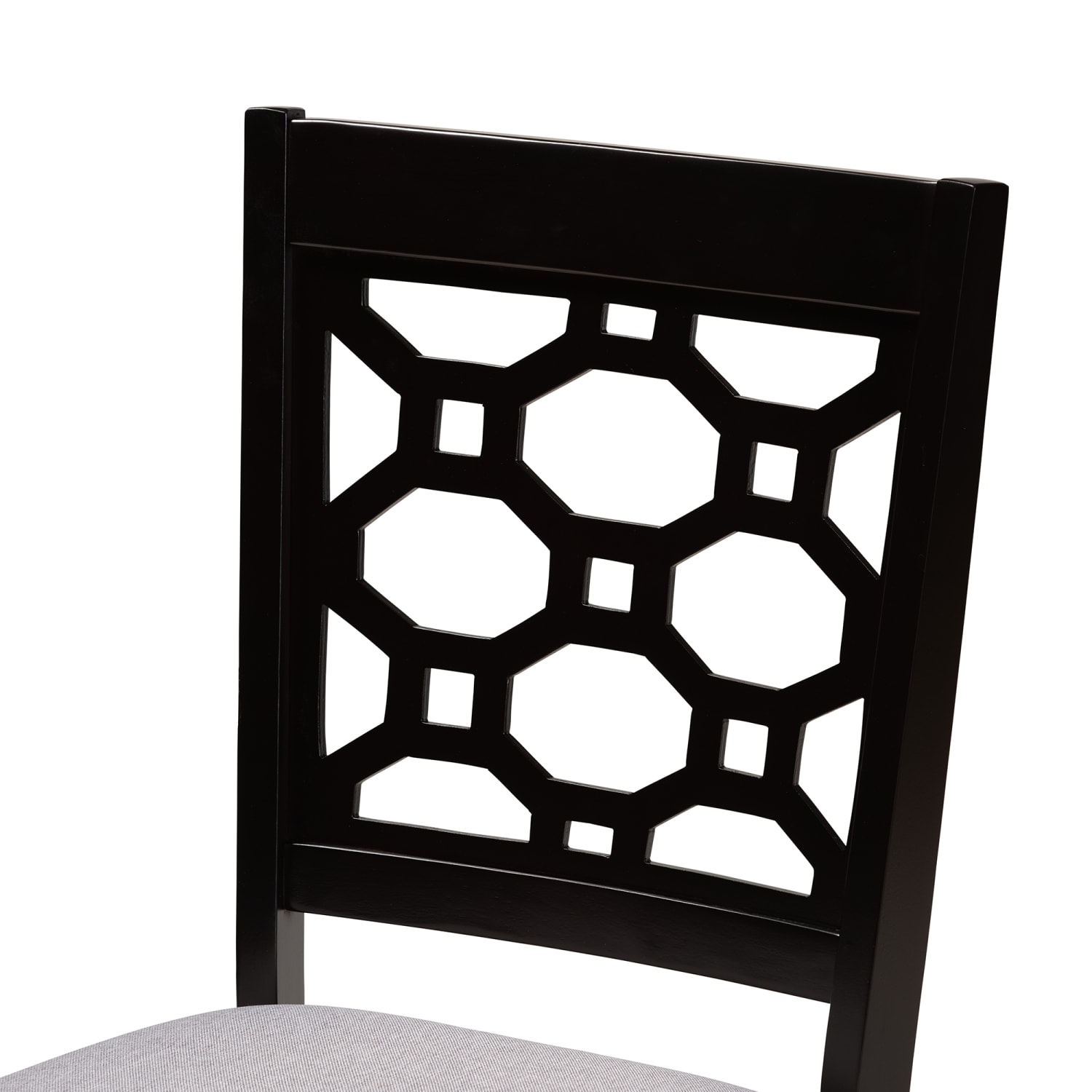 Baxton Studio Peter Dining Chairs GrayDark Brown Set Of 4 Chairs PopularChairscom Baxton Studio Peter Dining Chairs GrayDark Brown Set Of 4 Chairs PopularChairscom