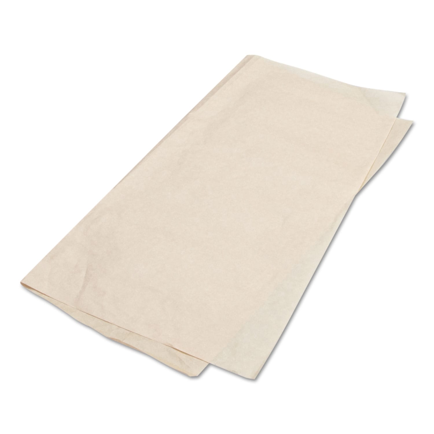 Bagcraft EcoCraft Grease-Resistant Paper Wraps, 15in x 16in, Beige, 1,000 Wraps Per Box, Carton Of 3 Boxes