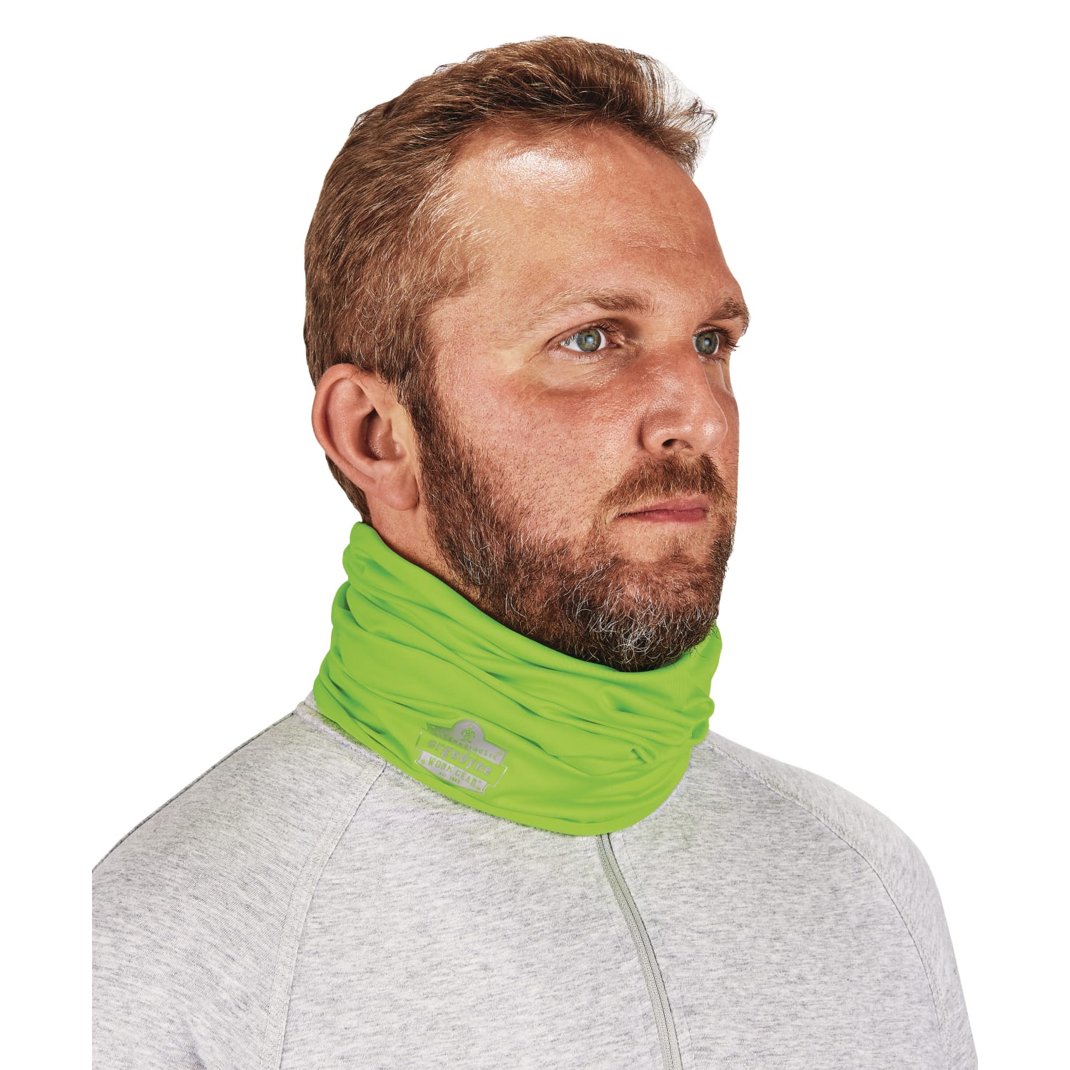 Ergodyne Chill-Its 6487 Cooling Multi-Band, Hi-Vis Lime - Image 3