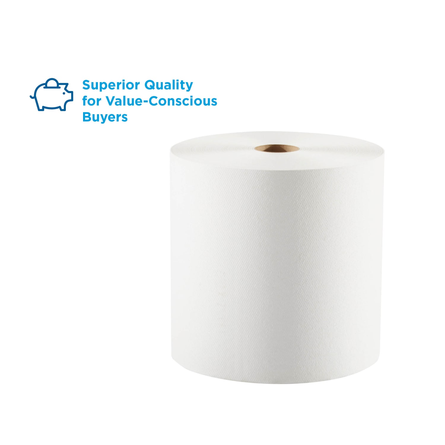 Pacific Blue Select by GP PRO, 1-Ply, 7.87in x 1000ft, 40% Recycled, White, 6 Rolls per Case - Image 4