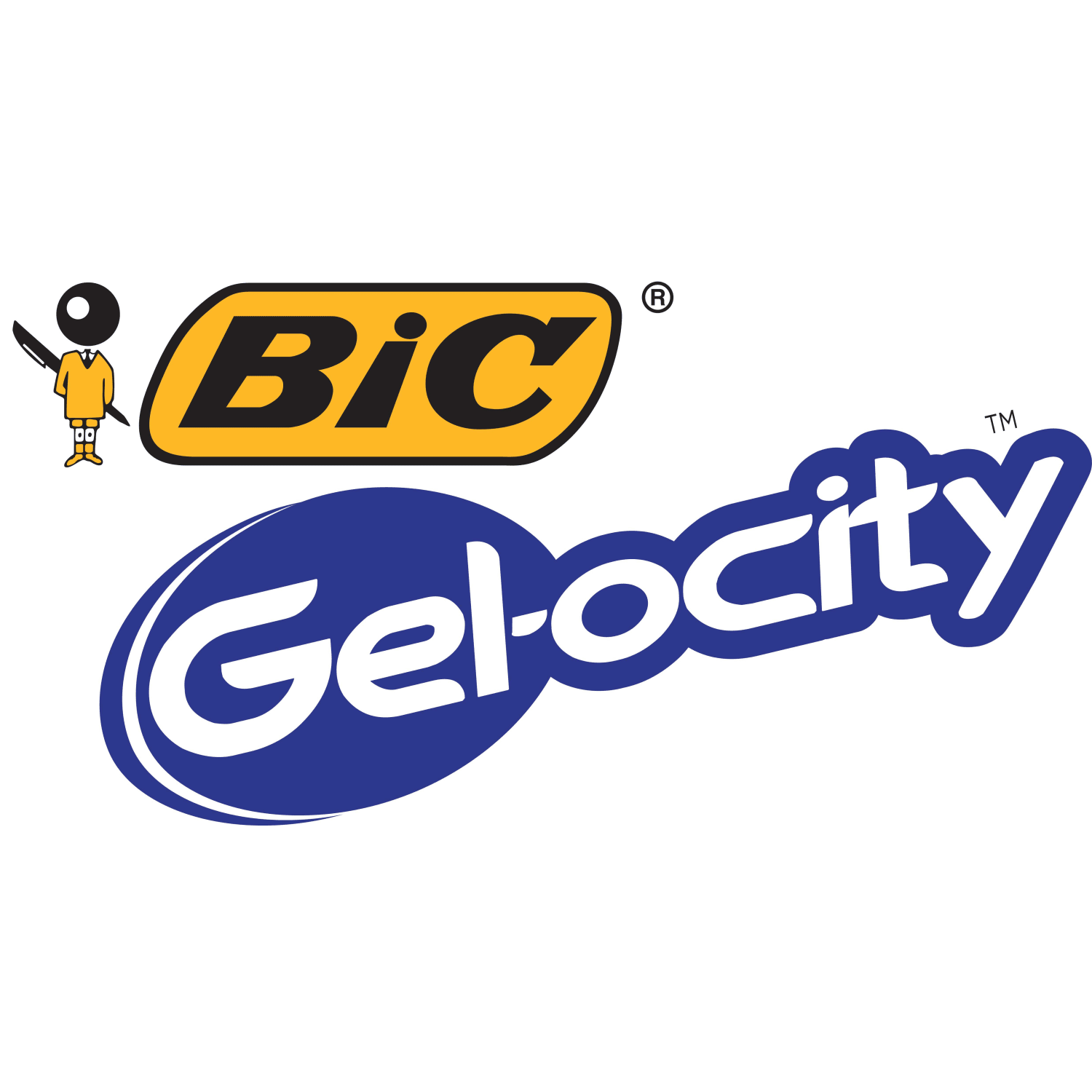 BIC Gel-ocity Original Long Lasting Retractable Gel Pens, Medium Point, 0.7 mm, Blue Barrel, Blue Ink, Pack Of 12 - Image 6