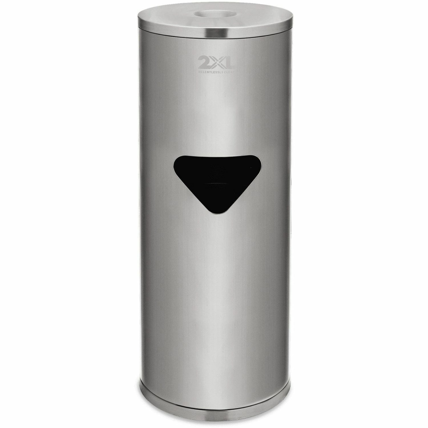 2XL Stainless Steel Stand Wiper Dispenser - Stainless Steel - Stainless Steel - Refillable, Smudge Resistant, Hands-free - 1 Each - Image 3