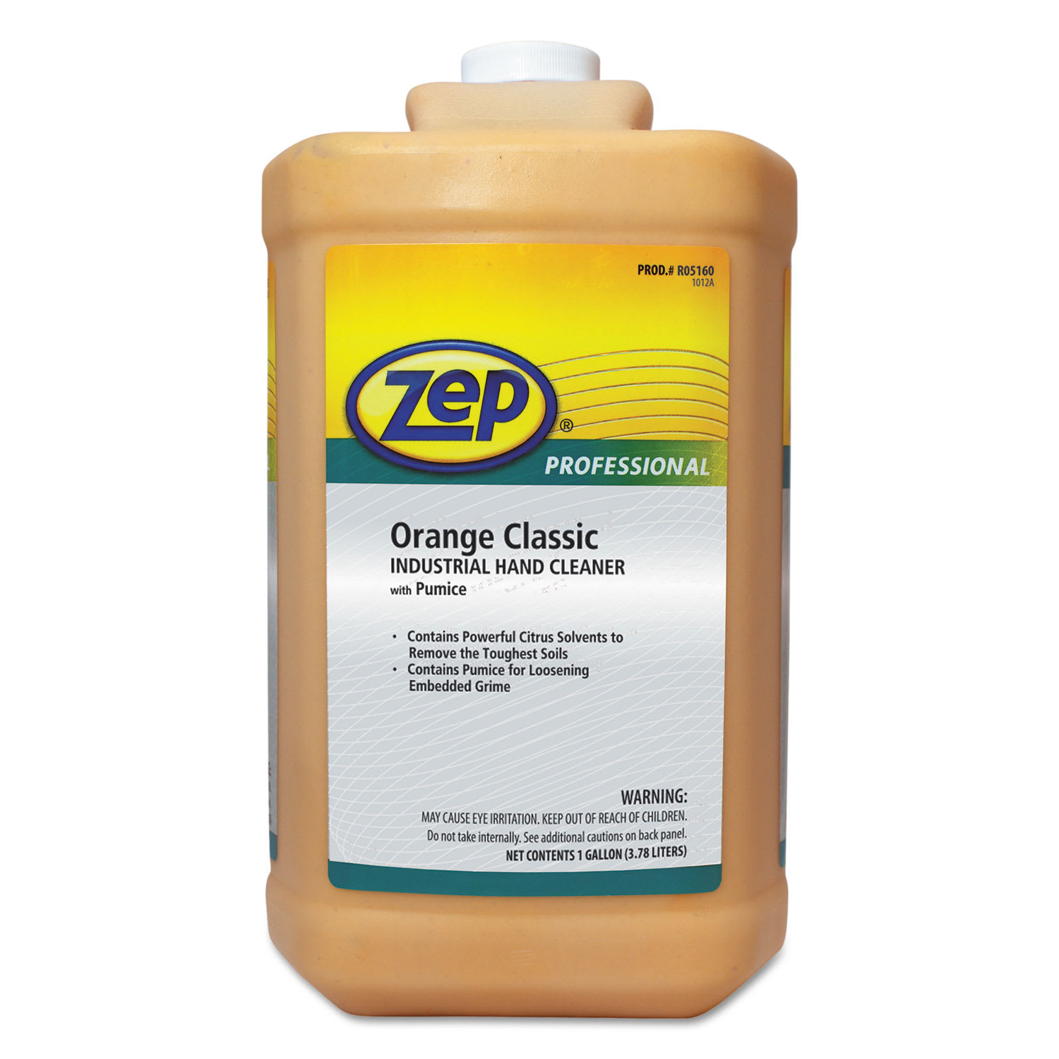 Zep Professional Orange Industrial Hand Cleaner, Orange Scent, 1 gal, 4/Carton - Image 3
