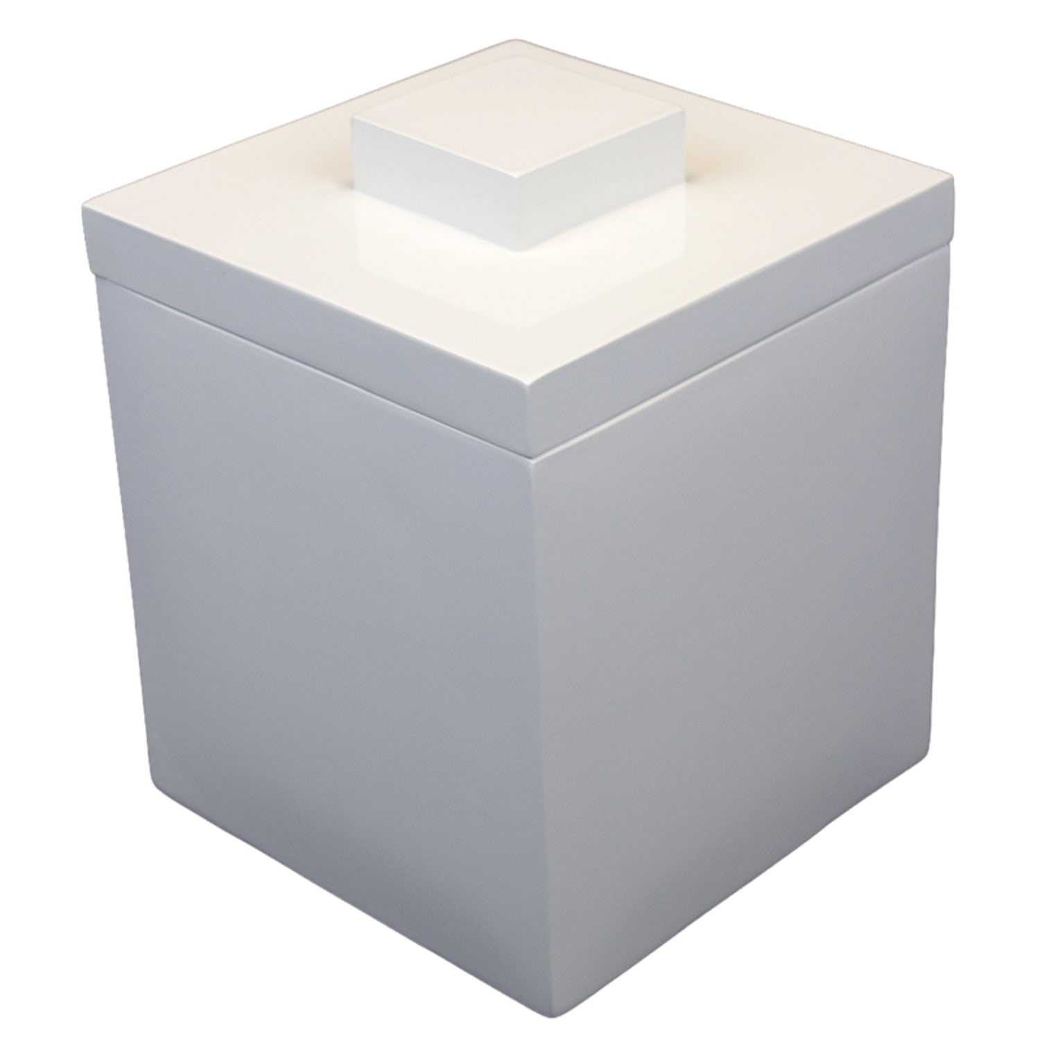 Hospitality Source Pacifica Collection Ice Buckets, 3-Quart, White, Set Of 4 Buckets