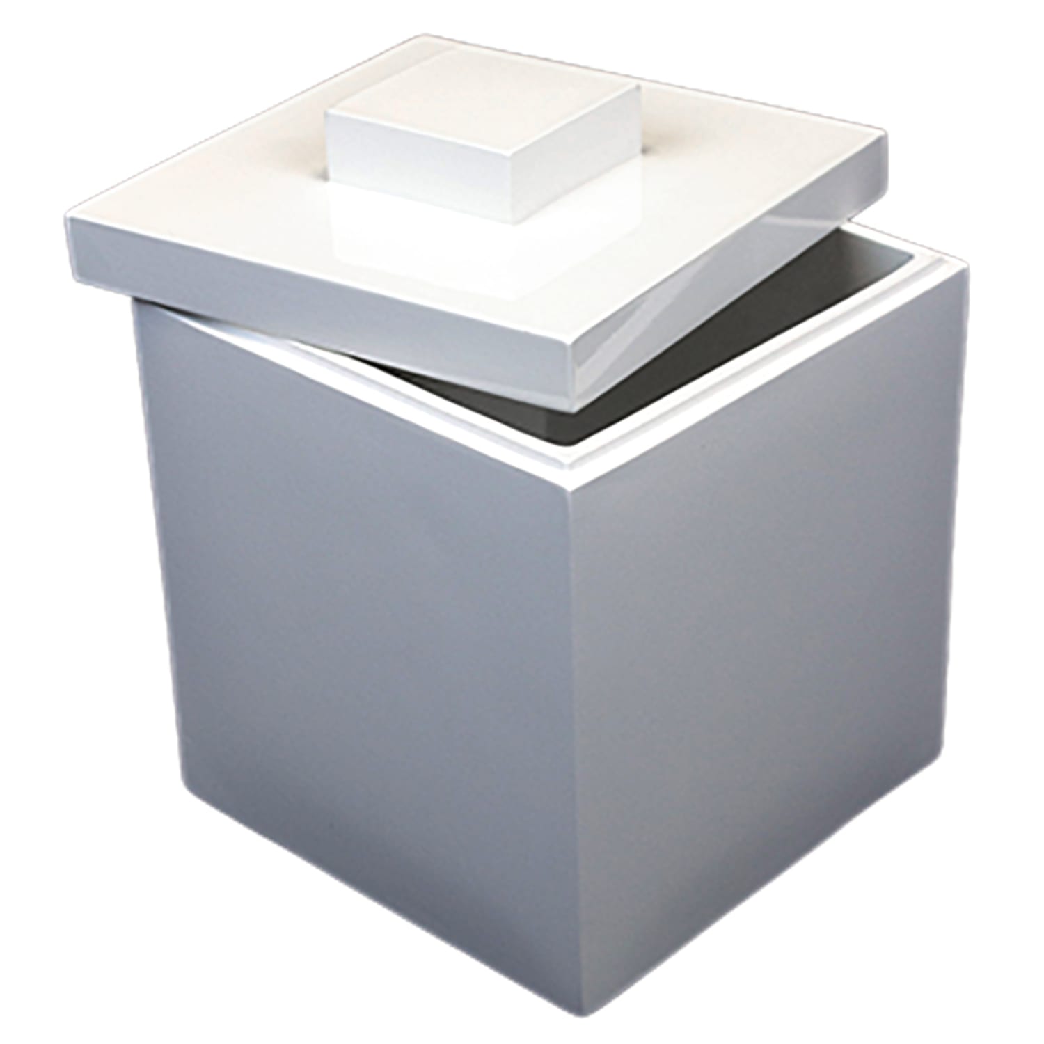 Hospitality Source Pacifica Collection Ice Buckets, 3-Quart, White, Set Of 4 Buckets - Image 4