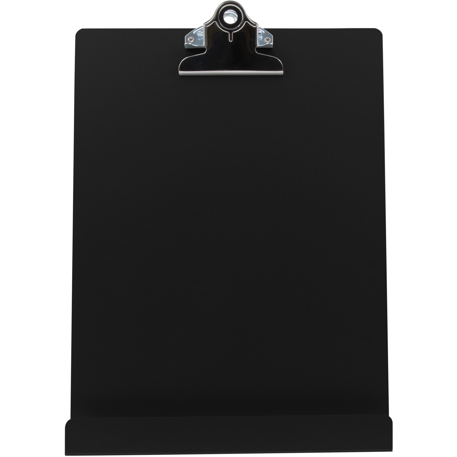 Saunders Document/Tablet Holder Stand, 12.3inH x 9.5inW x 5inL, Aluminum, Black - Image 3
