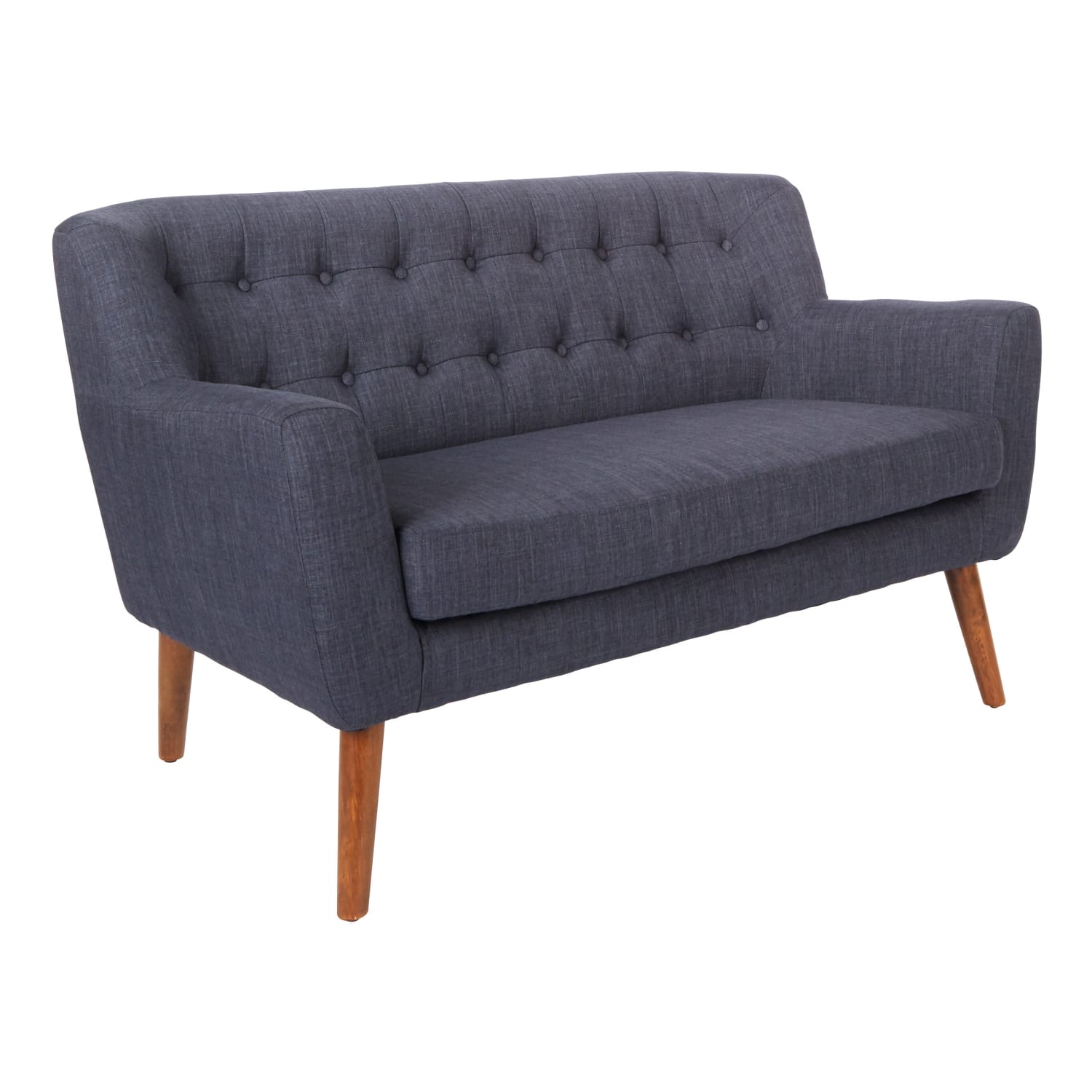 Ave Six Mill Lane Loveseat, Navy