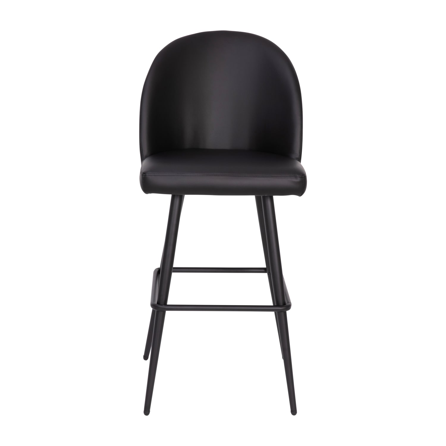 Flash Furniture Lyla CommercialGrade Modern Armless Bar Stools Black LeatherSoft Set Of 2 Stools PopularChairscom Flash Furniture Lyla Commercial Grade Modern Armless Bar Stools Black LeatherSoft Set Of 2 Stools PopularChairscom