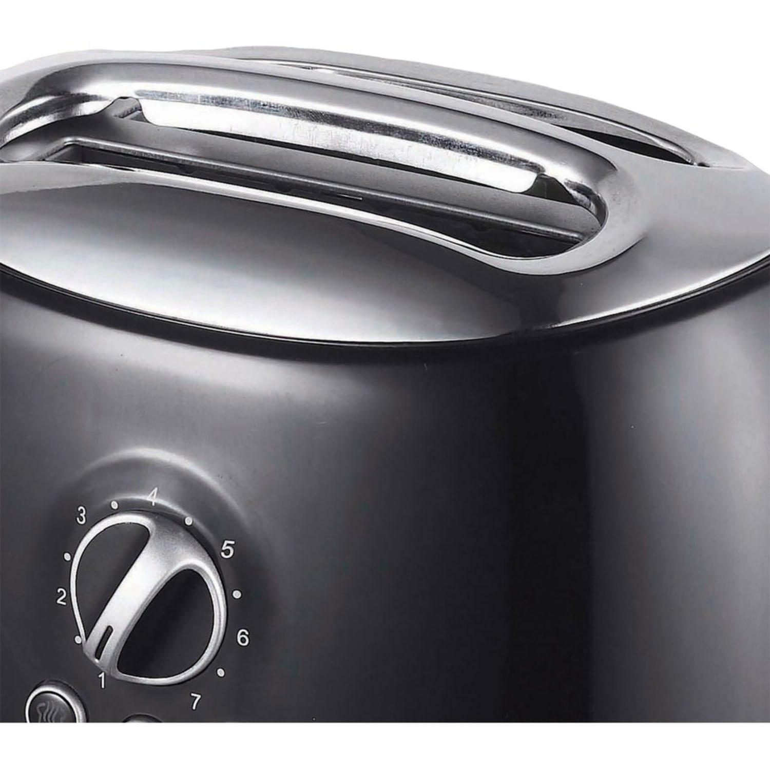 Brentwood TS-270BK Cool Touch 2-Slice Extra Wide Slot Retro Toaster, Black - 700 W - Toast, Bagel, Bread, Waffle, Browning, Reheat, Defrost - Image 4