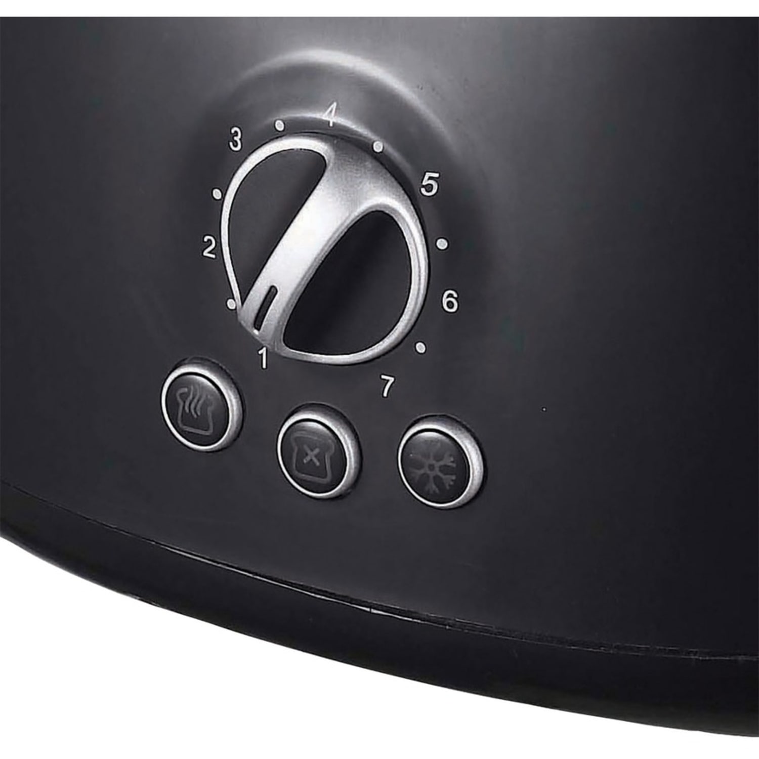 Brentwood TS-270BK Cool Touch 2-Slice Extra Wide Slot Retro Toaster, Black - 700 W - Toast, Bagel, Bread, Waffle, Browning, Reheat, Defrost - Image 5