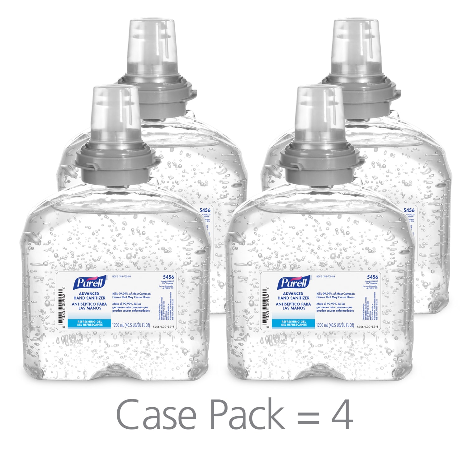 Purell TFX Instant Hand Sanitizer Gel Refill, 1200 mL - Image 3
