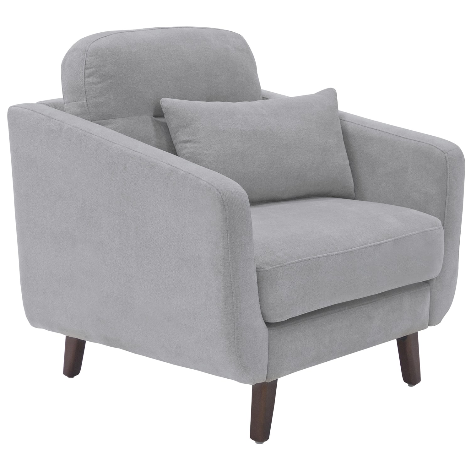 Serta® Sierra Collection Arm Chair Smoke GrayChestnut PopularChairscom