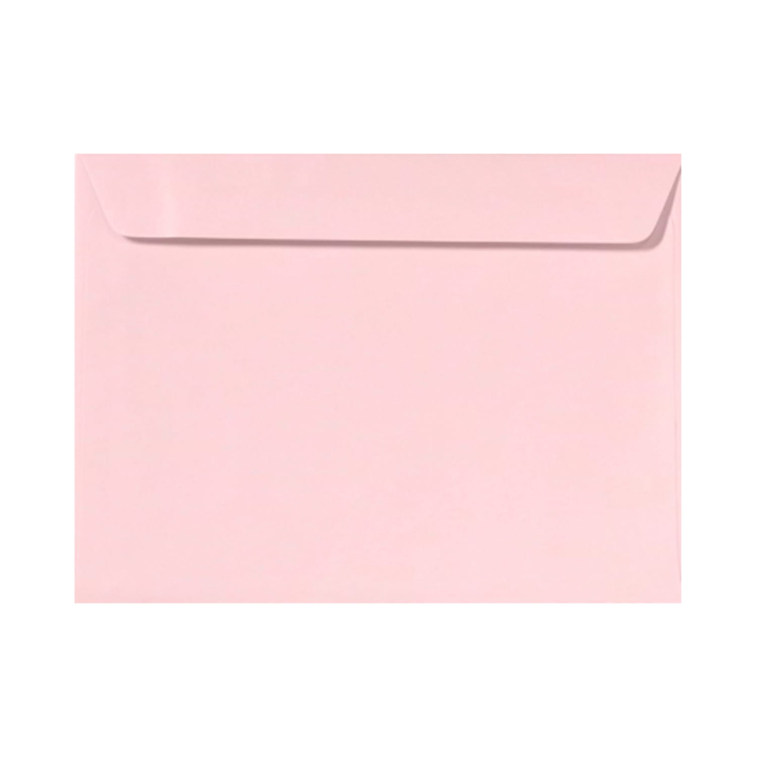 LUX Booklet 9in x 12in Envelopes, Gummed Seal, Candy Pink, Pack Of 50