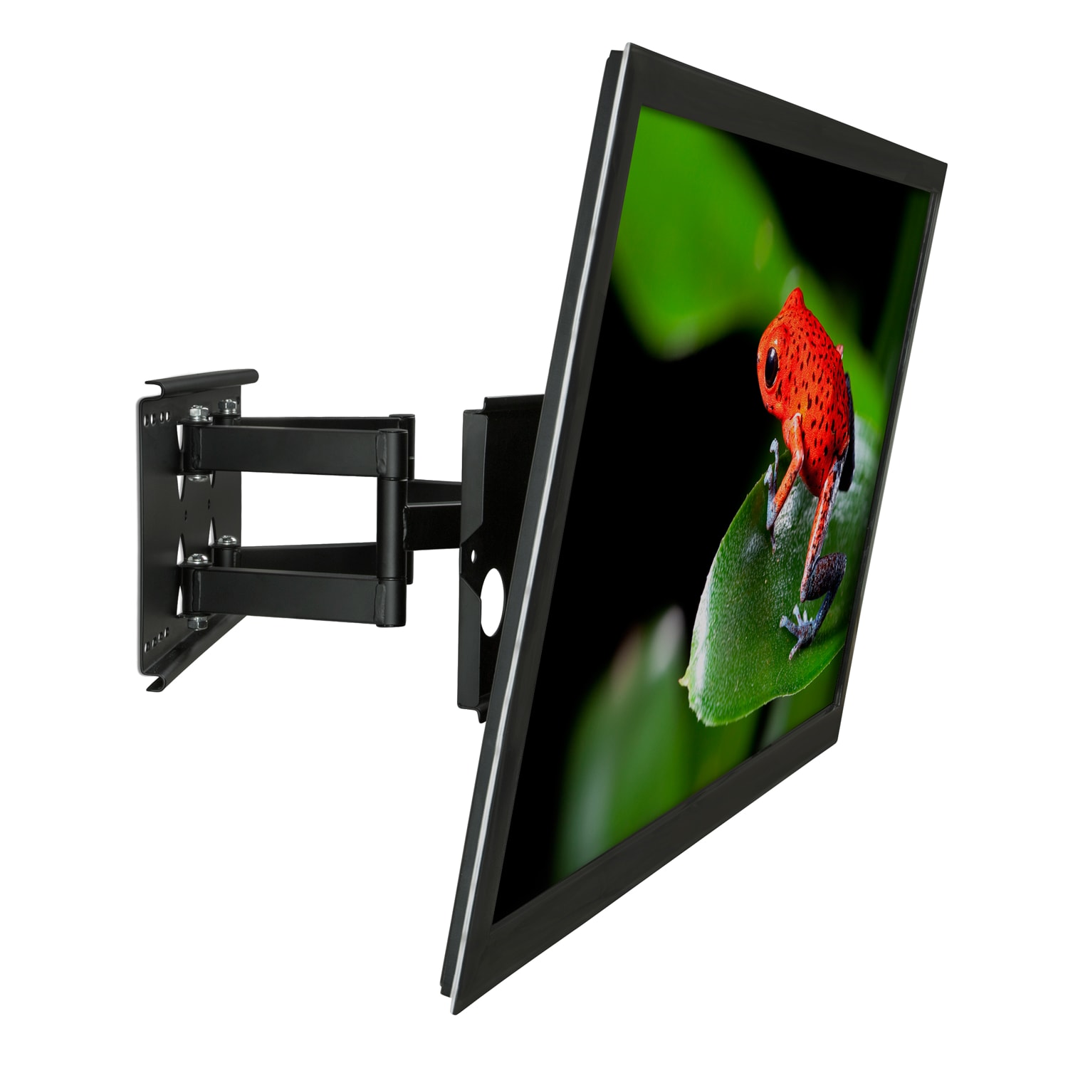 Mount-It! MI-310L Full Motion TV Wall Mount, 10inH x 34inW x 4inD, Black - Image 4