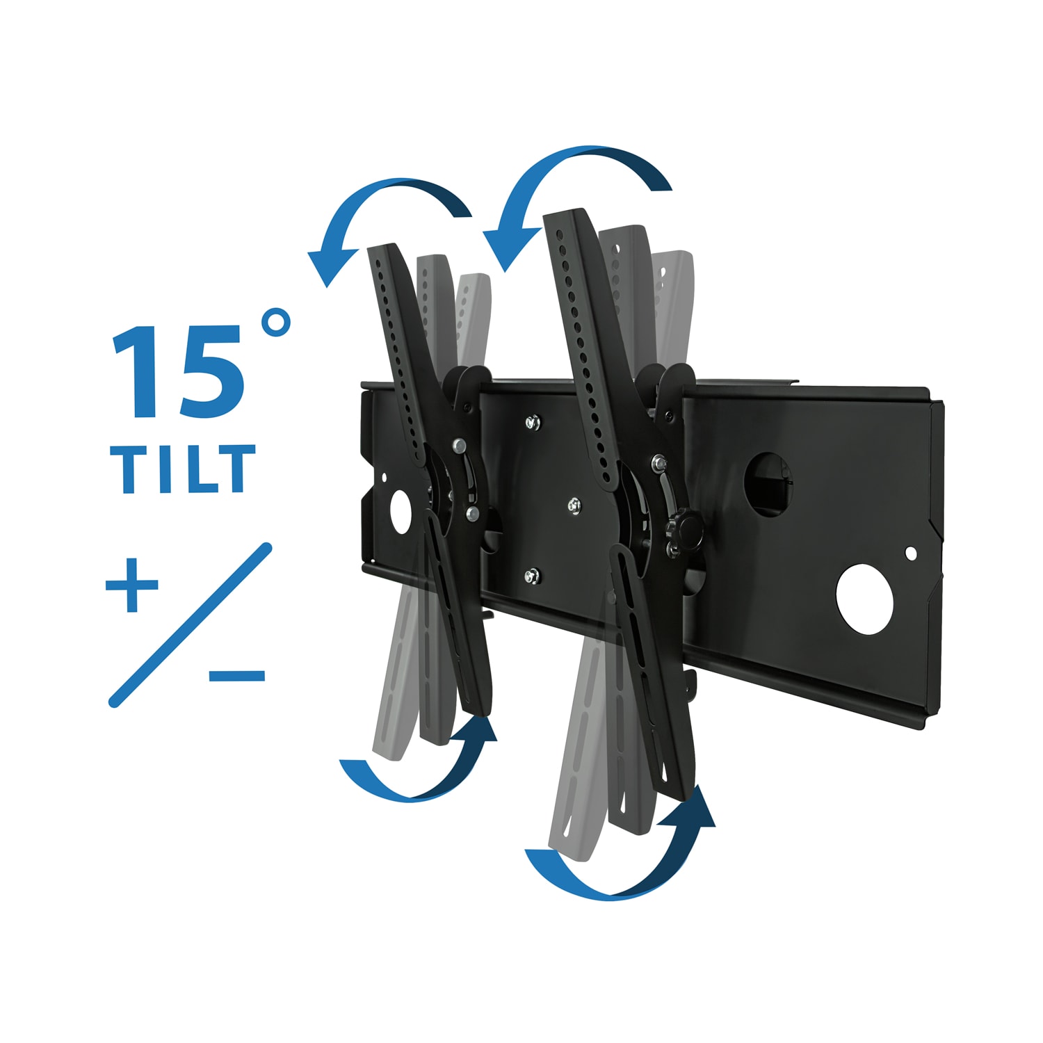 Mount-It! MI-310L Full Motion TV Wall Mount, 10inH x 34inW x 4inD, Black - Image 5