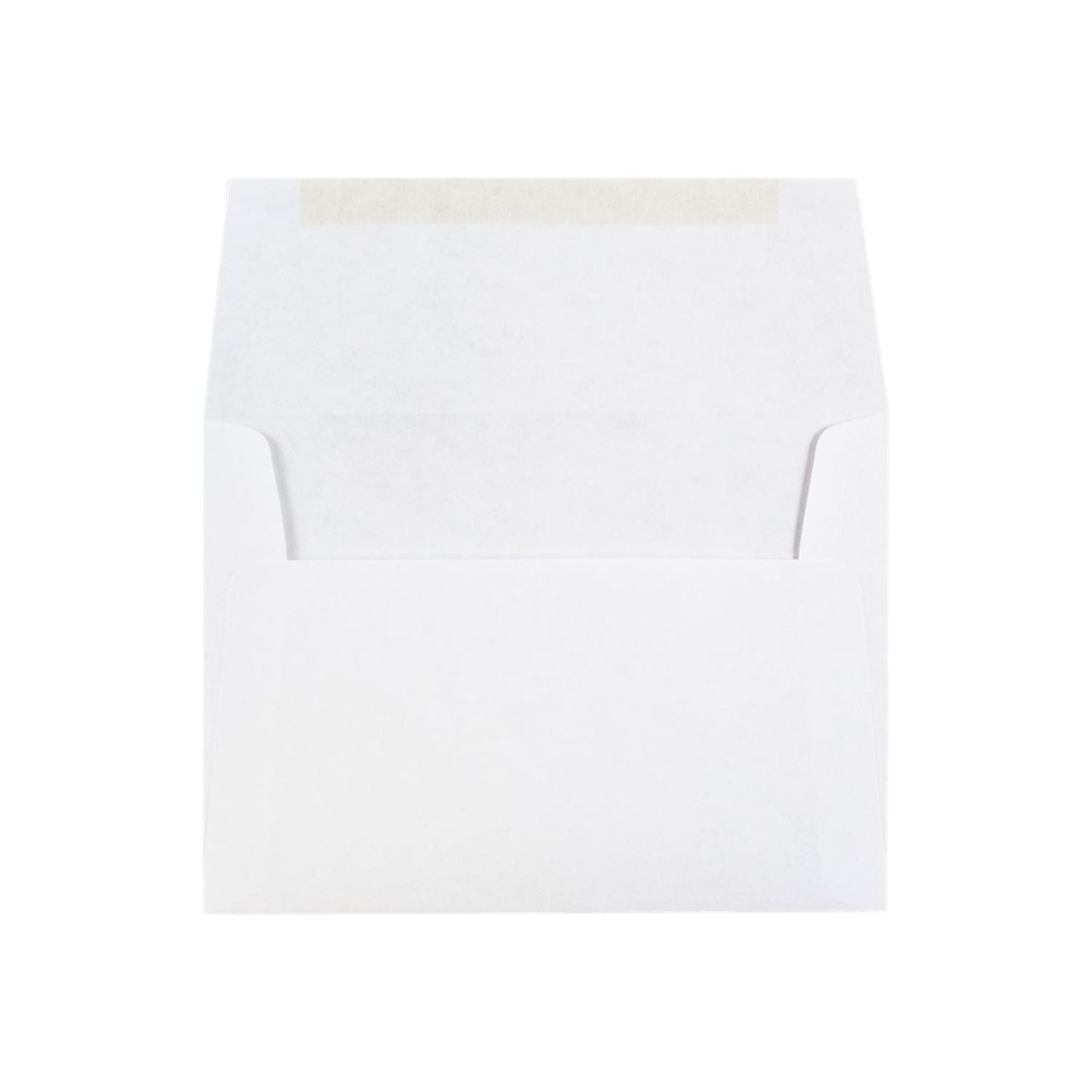 JAM Paper Booklet Envelopes, A2, Gummed Seal, White, Pack Of 100 Envelopes - Image 4