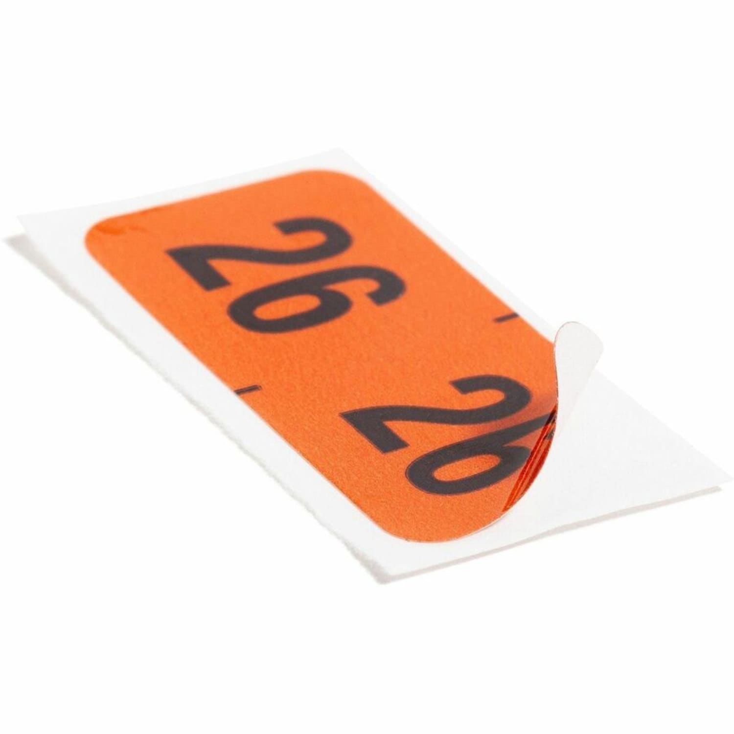 Smead ETYJ Color-Coded Year Labels, 3/4inH x 1 1/2inW, Roll, Orange, 500 / Roll, 500 Total Label(s), 500 / Roll - Image 6