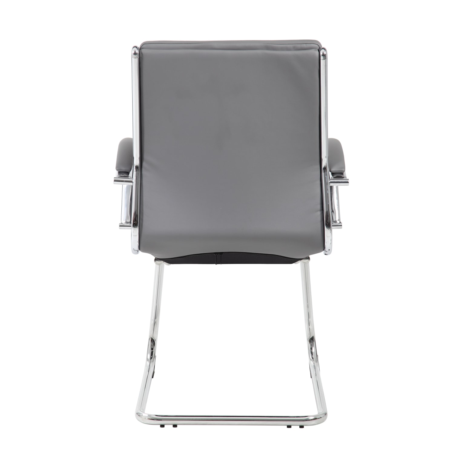 Boss Office Products Ergonomic Guest Chair GrayChromeGray PopularChairscom Boss Office Products Ergonomic Guest Chair GrayChromeGray PopularChairscom