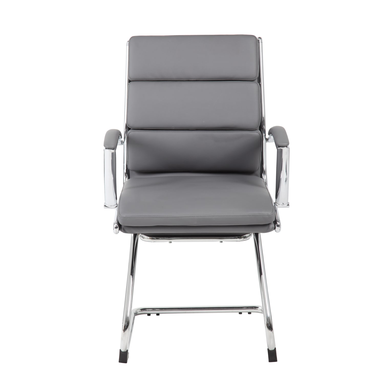 Boss Office Products Ergonomic Guest Chair GrayChromeGray PopularChairscom Boss Office Products Ergonomic Guest Chair GrayChromeGray PopularChairscom
