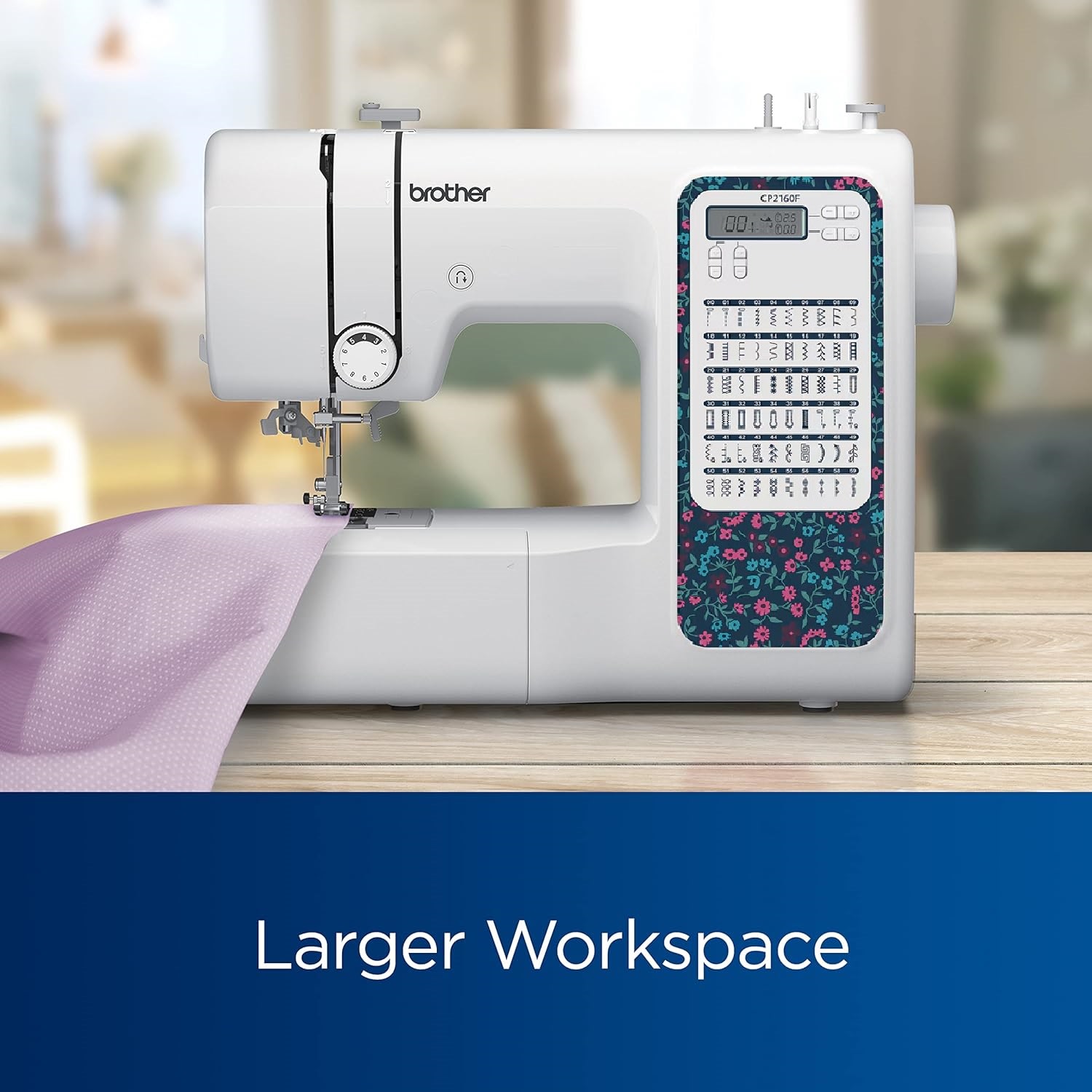 Brother CP2160F Computerized Sewing Machine With 60 Built-In Stitches, White - Image 5