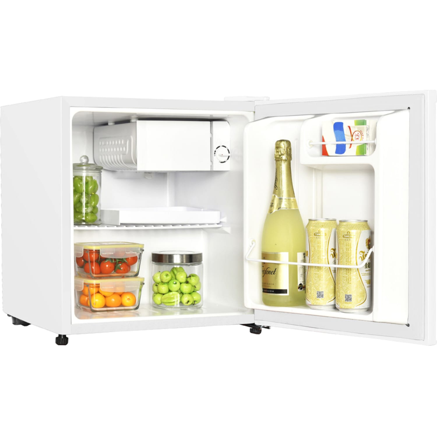Magic Chef 1.7 cu. ft. Mini Refrigerator - 1.70 ft3 - Reversible - 208 kWh per Year - White - Image 4