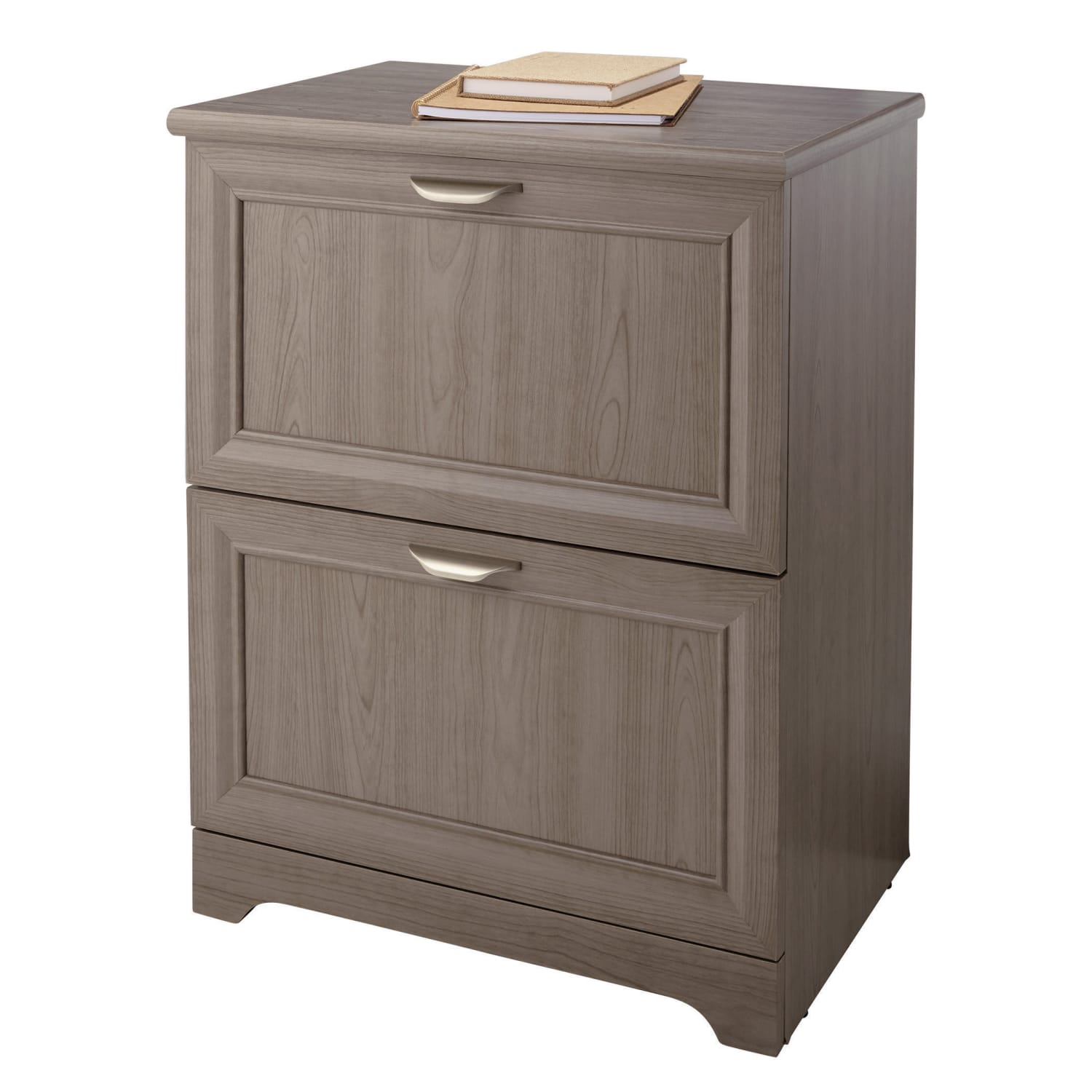 Realspace Magellan 24W 2-Drawer Lateral File Cabinet, Gray