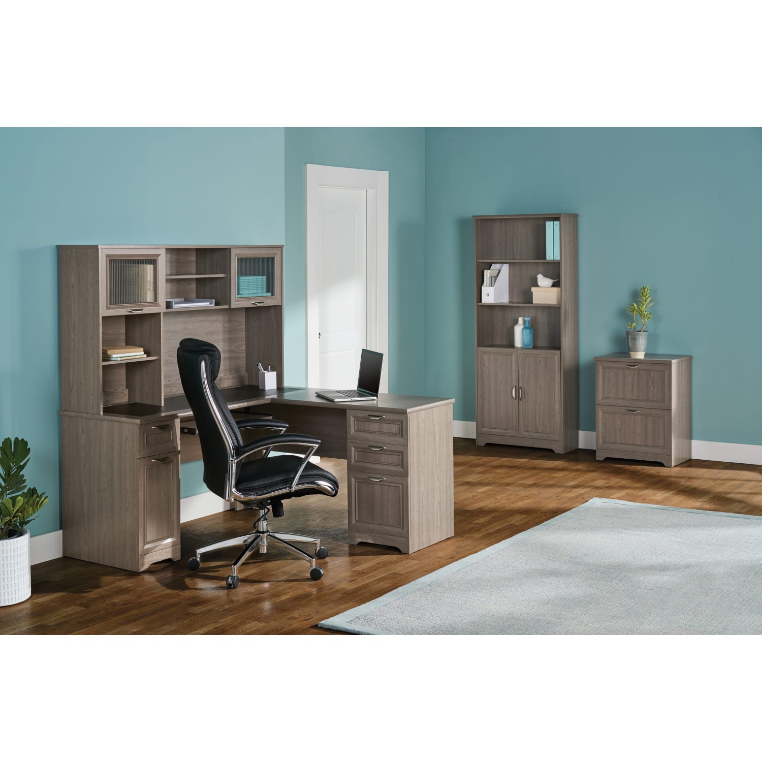 Realspace Magellan 24W 2Drawer Lateral File Cabinet Gray PopularChairscom Realspace Magellan 24W 2 Drawer Lateral File Cabinet Gray PopularChairscom
