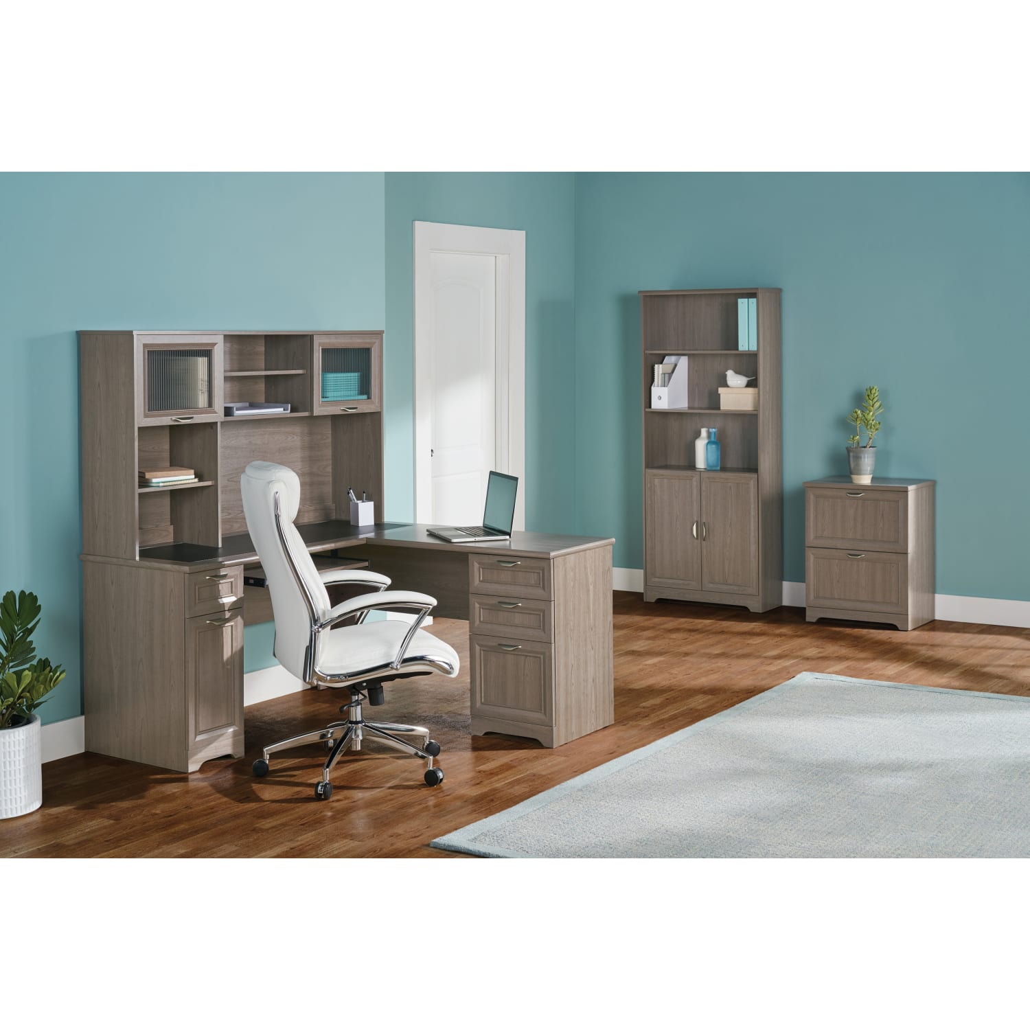 Realspace Magellan 24W 2Drawer Lateral File Cabinet Gray PopularChairscom Realspace Magellan 24W 2 Drawer Lateral File Cabinet Gray PopularChairscom