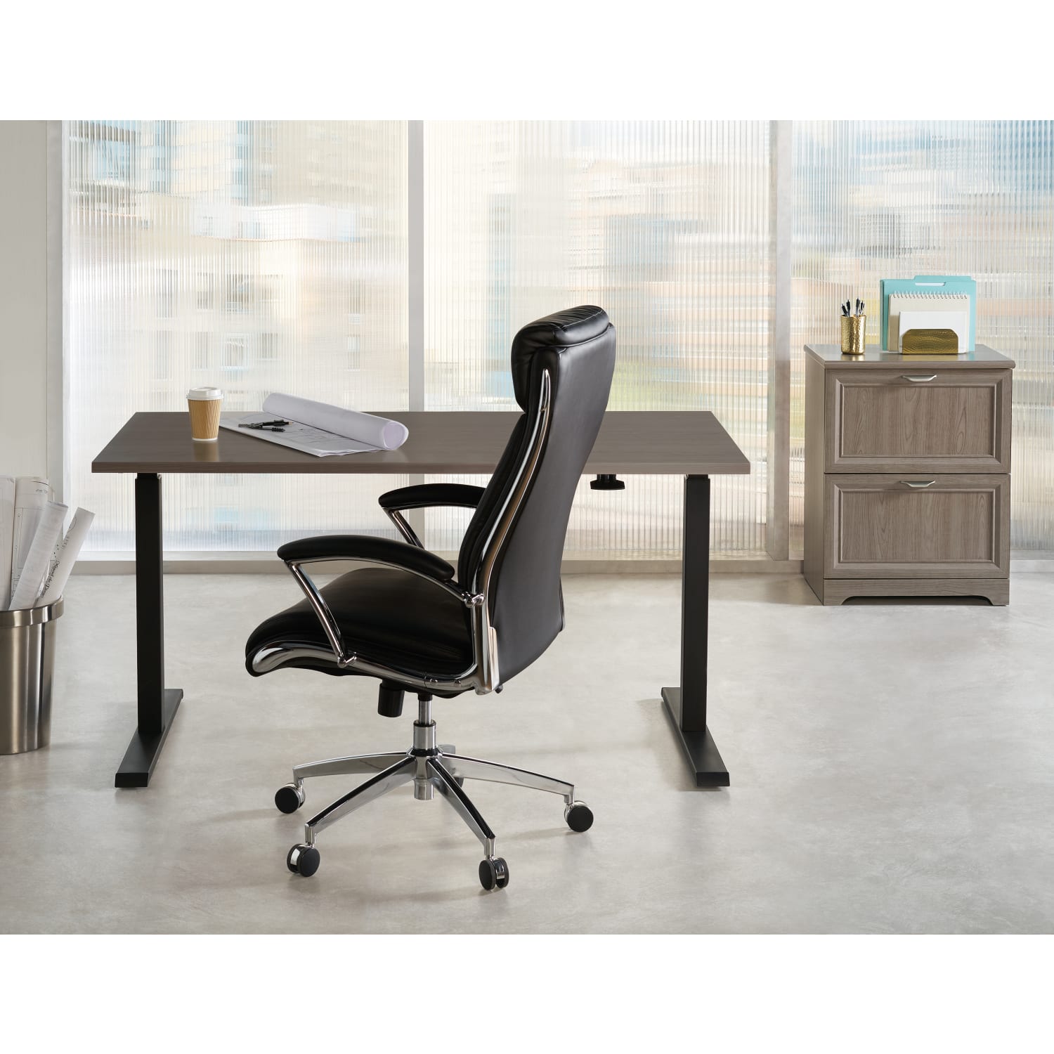 Realspace Magellan 24W 2Drawer Lateral File Cabinet Gray PopularChairscom Realspace Magellan 24W 2 Drawer Lateral File Cabinet Gray PopularChairscom