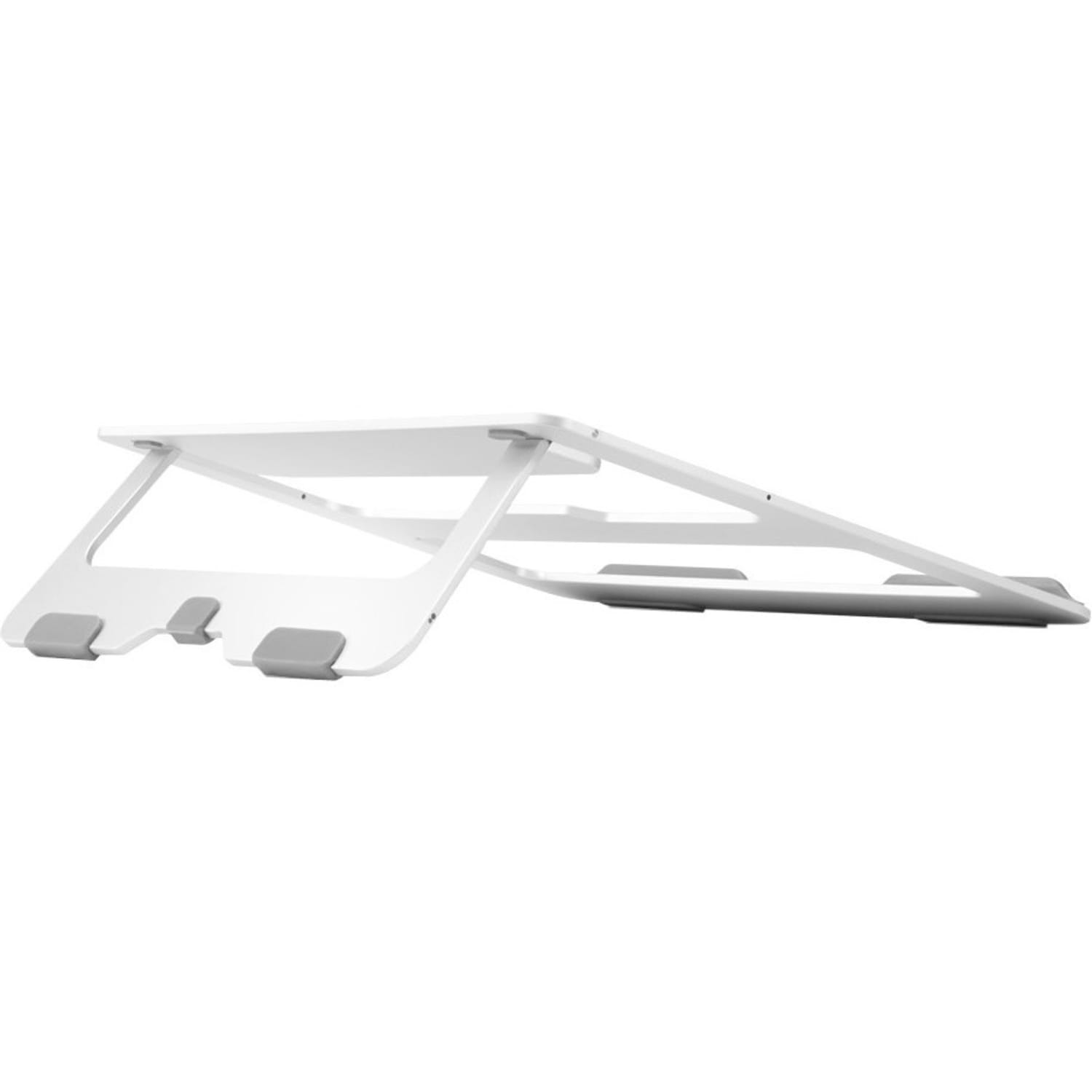 Lenovo Portable Aluminum Laptop Stand - Up to 15in Screen Support - 11.02 lb Load Capacity - 0.70in Height x 10.24in Depth - Tabletop, Desktop, Portable - Metal, Aluminum, Silicone - Image 3