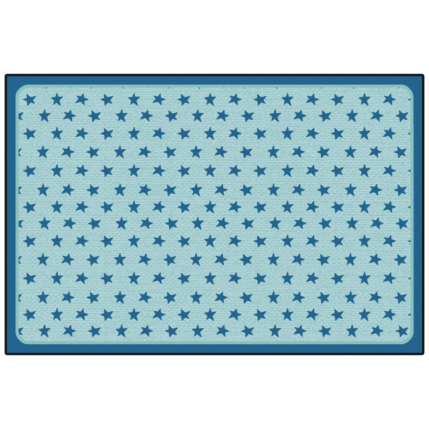 Carpets for Kids KID$Value PLUS Super Stars Decorative Rug, 6ft x 9ft, Dark Blue