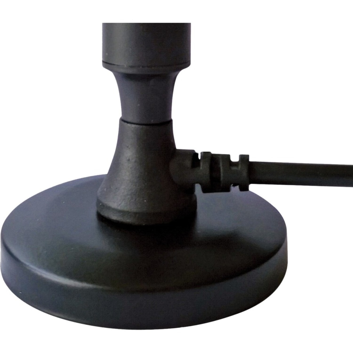 QFX ANT-23 Antenna/Radio Combo - Upto 40 Mile Range - VHF, UHF, FM, HD - HDTV Antenna, Indoor - Black - Magnetic Mount - Omni-directional - Image 3