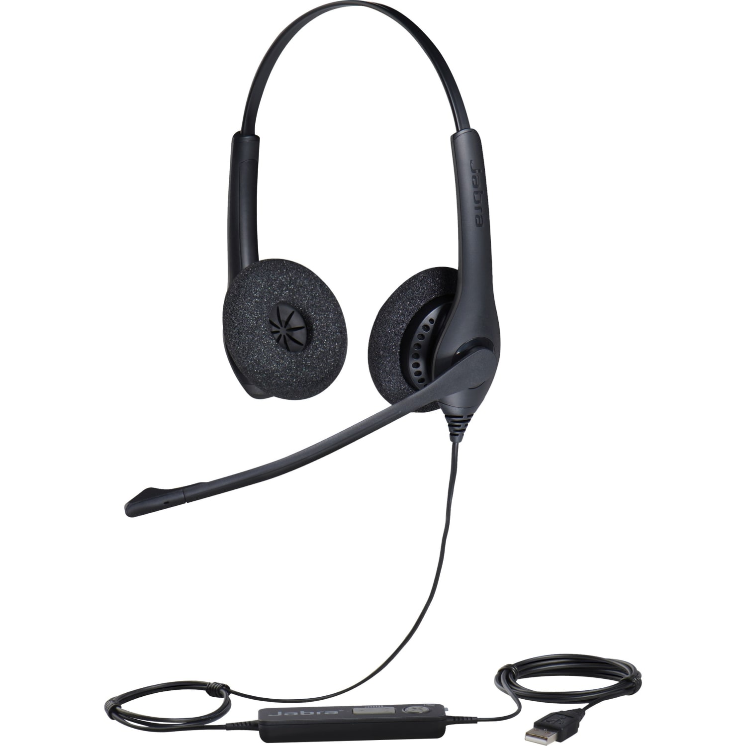 Jabra BIZ 1500 Headset - Stereo - USB - Wired - 32 Ohm - 20 Hz to 6.80 kHz - Over-the-head - Binaural - 15590159 - Image 3
