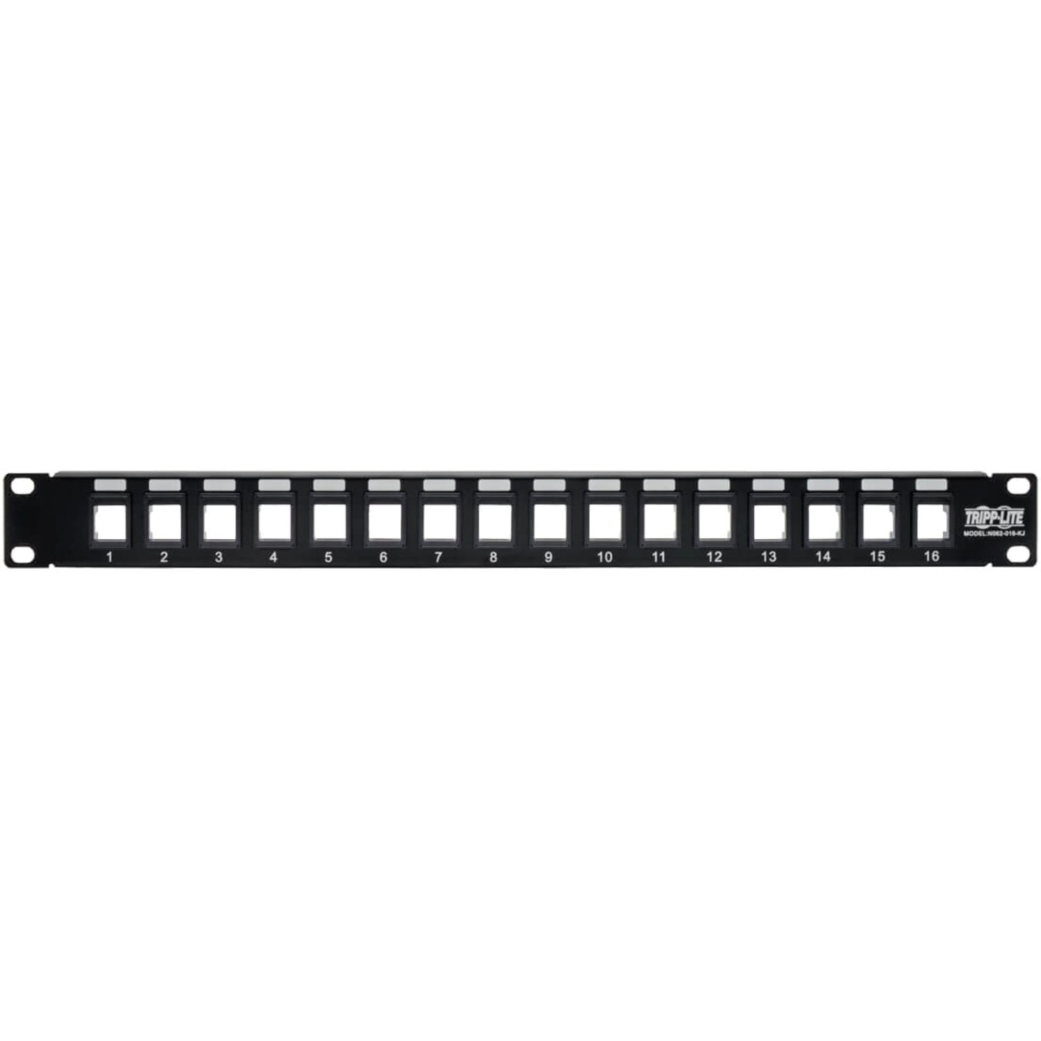 Tripp Lite 16-Port Unshielded Blank Keystone/Multimedia Patch Panel - Image 3