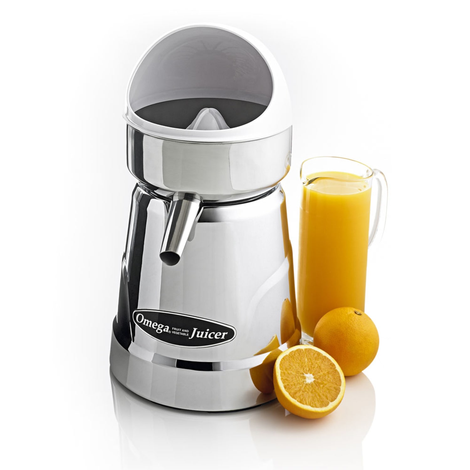 Omega C20C Citrus Juicer, Silver - Image 4