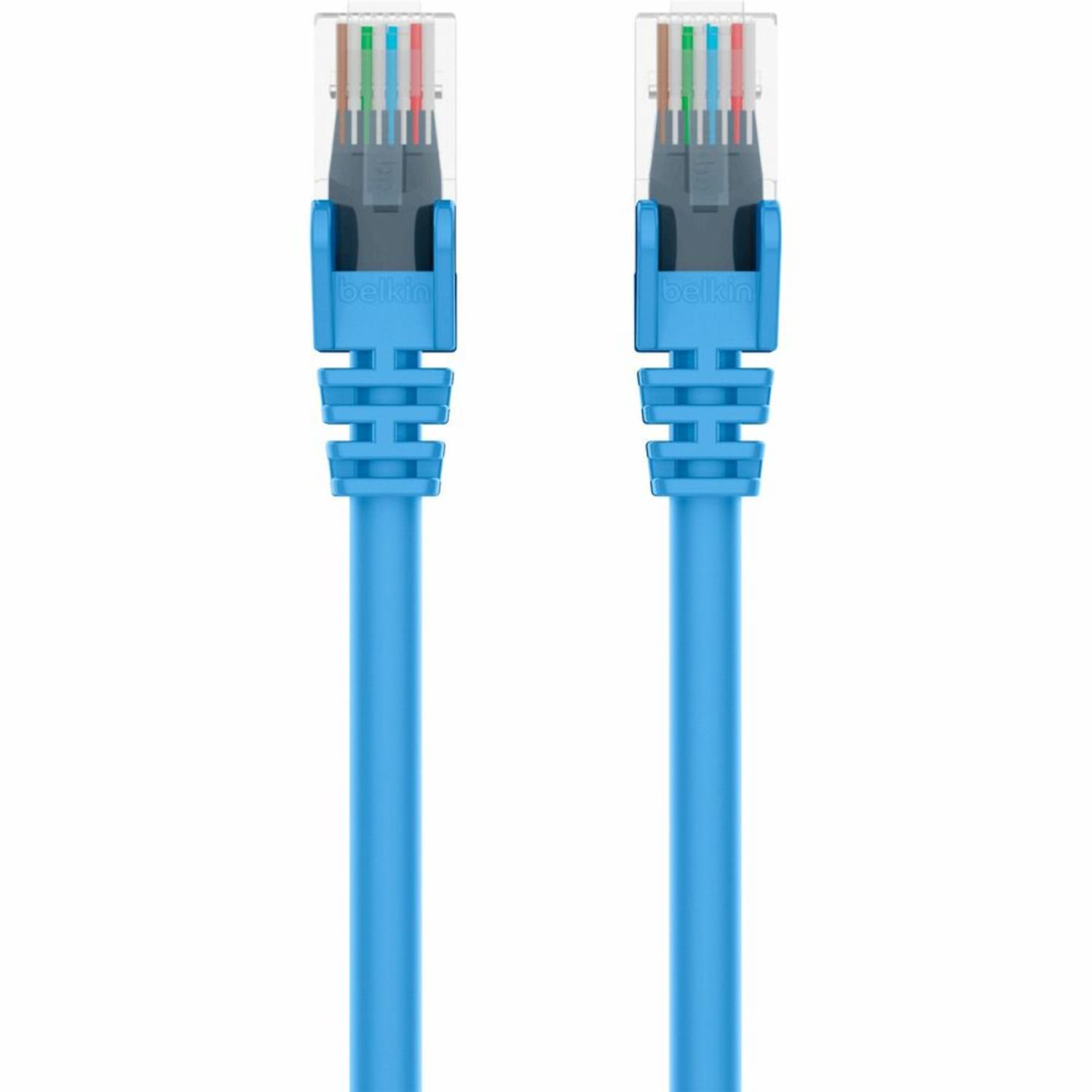 Belkin Cat5e Crossover Cable - RJ-45 Male Network - RJ-45 Male Network - 15ft - Blue - Image 3
