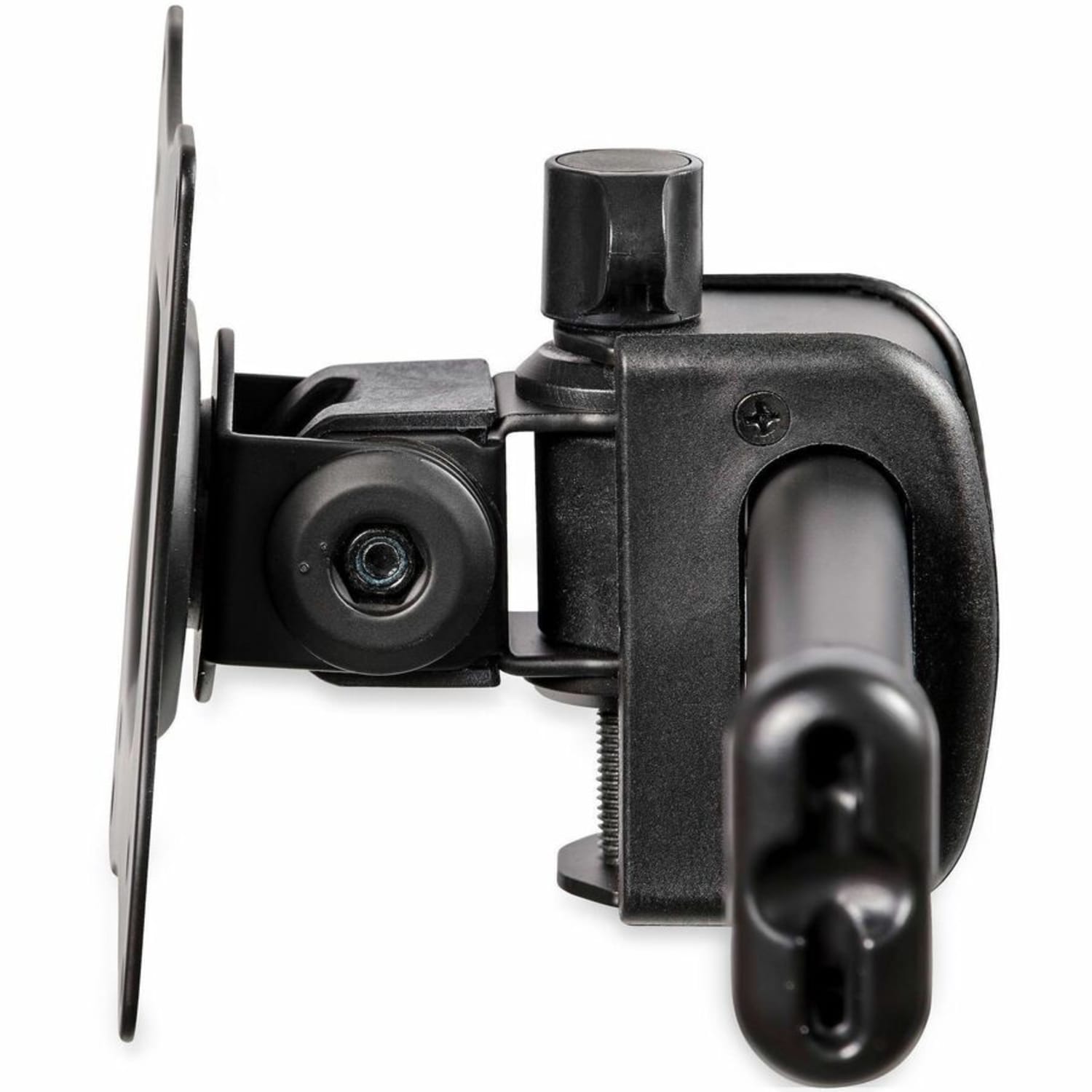 StarTech.com Triple Monitor Stand - Crossbar - Steel & Aluminum - For VESA Mount Monitors up to 27in - Computer Monitor Stand - 3 Monitor Arm - Up to 27in Screen Support - 52.80 lb Load Capacity - 18.2in Height x 11.8in Width - Desktop, Freestanding - Image 6