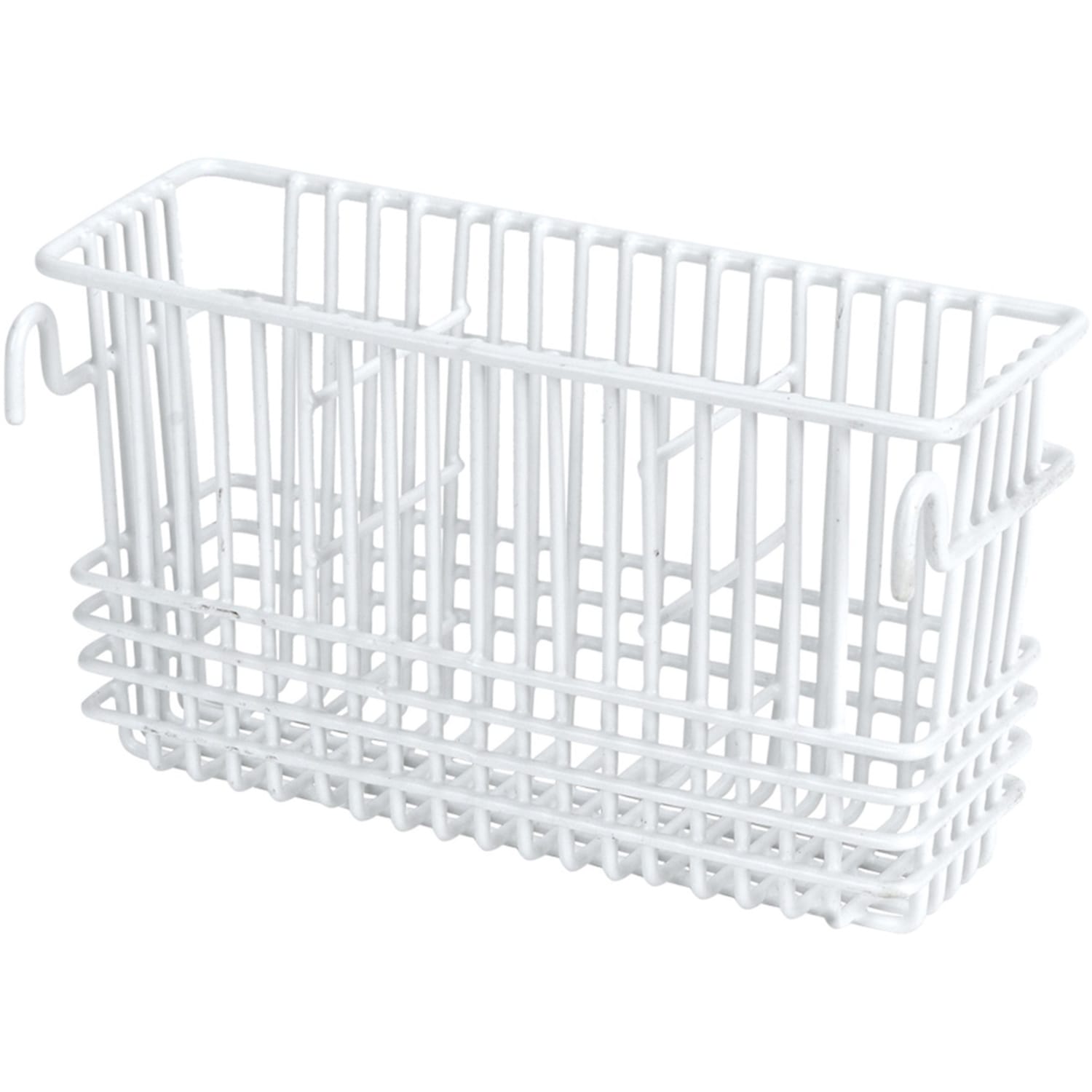 Better Houseware Cutlery Holder, 4inH x 2-3/4inW x 7-3/4inD, White - Image 6