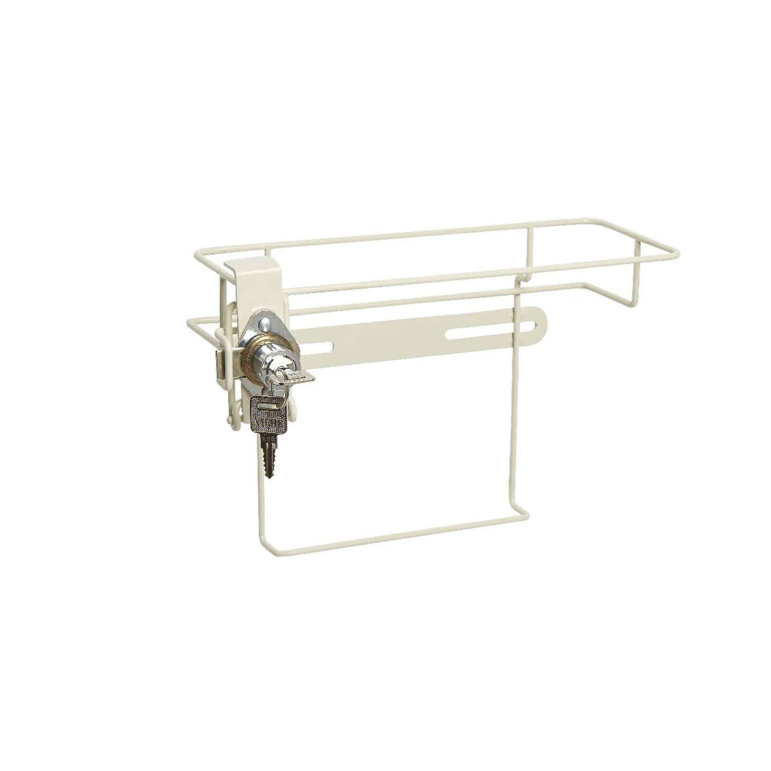 Medline Sharps Container Brackets, Locking, 5 Qt, White, Pack Of 5 - Image 3